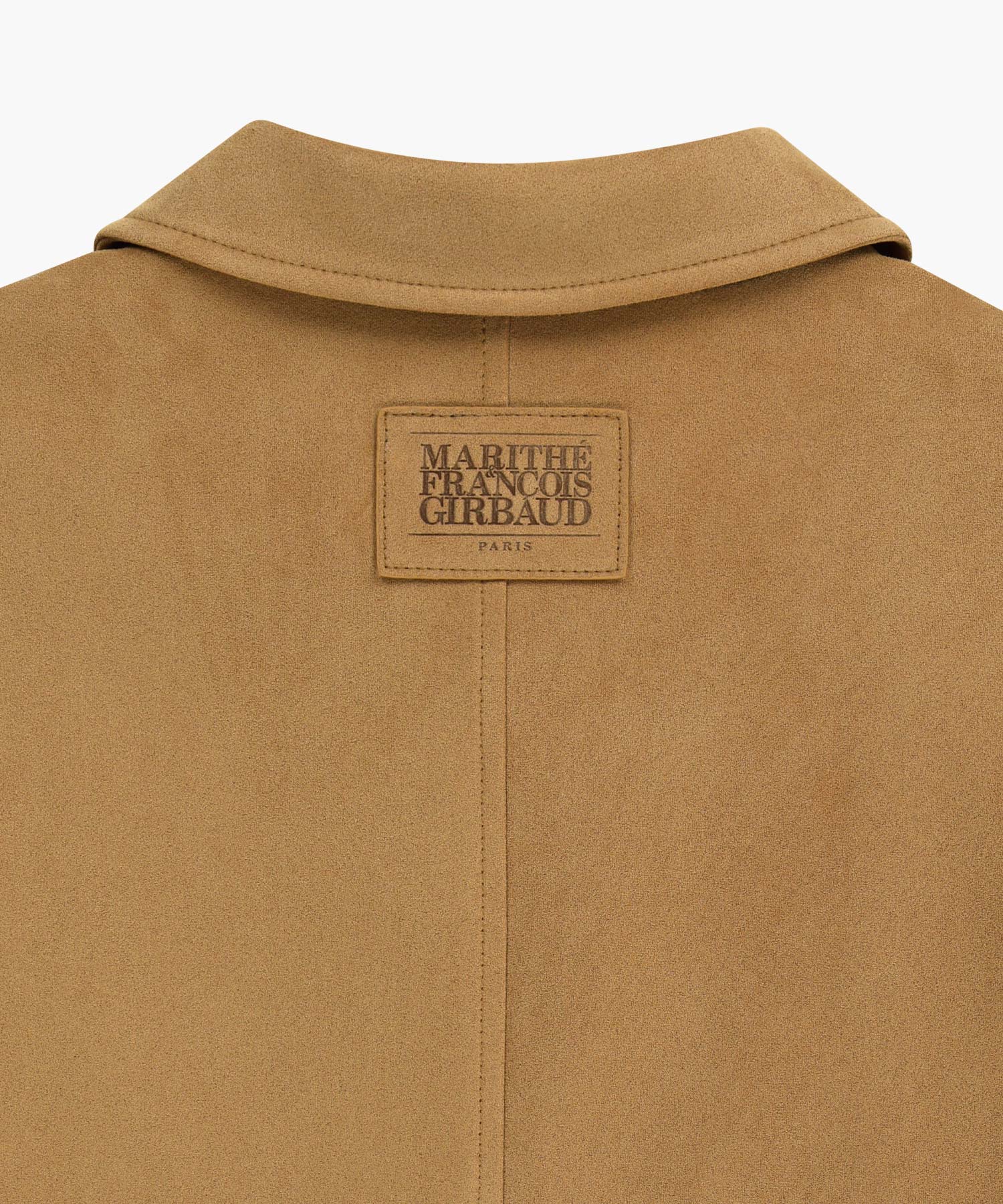 Marithe & Francois Girbaud - Faux Suede Collar Jacket (Camel) product image 9 | TRAB K-Fashion Australia