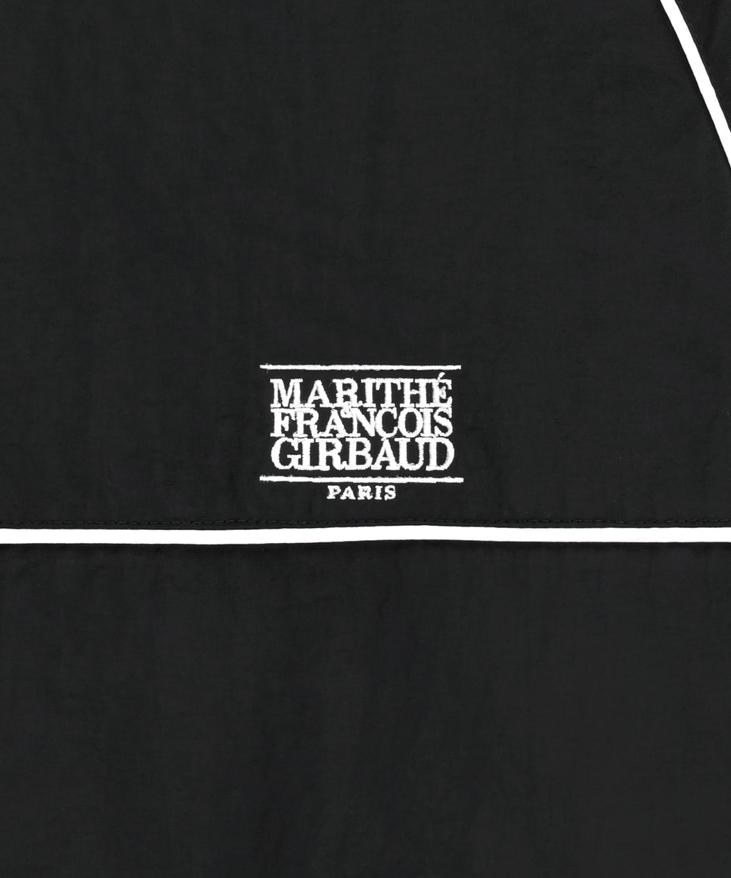 Marithe & Francois Girbaud - Classic Logo High Neck Wind Jacket (Black) product image 9 | TRAB K-Fashion Australia