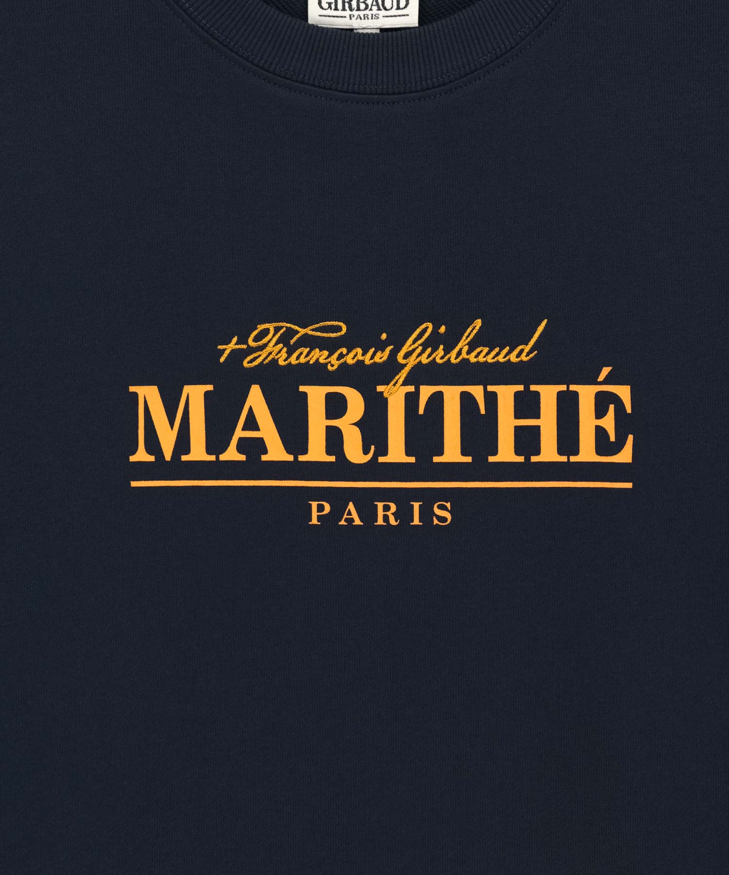 Marithe & Francois Girbaud - Marithe Logo Oversized Sweatshirt (Navy) product image 9 | TRAB K-Fashion Australia
