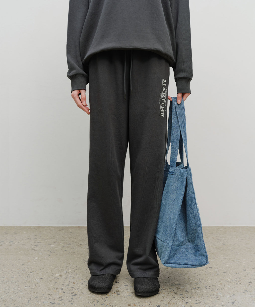 Marithe & Francois Girbaud - Classic Logo Big Shopper Bag (Light Blue) product image 9 | TRAB K-Fashion Australia