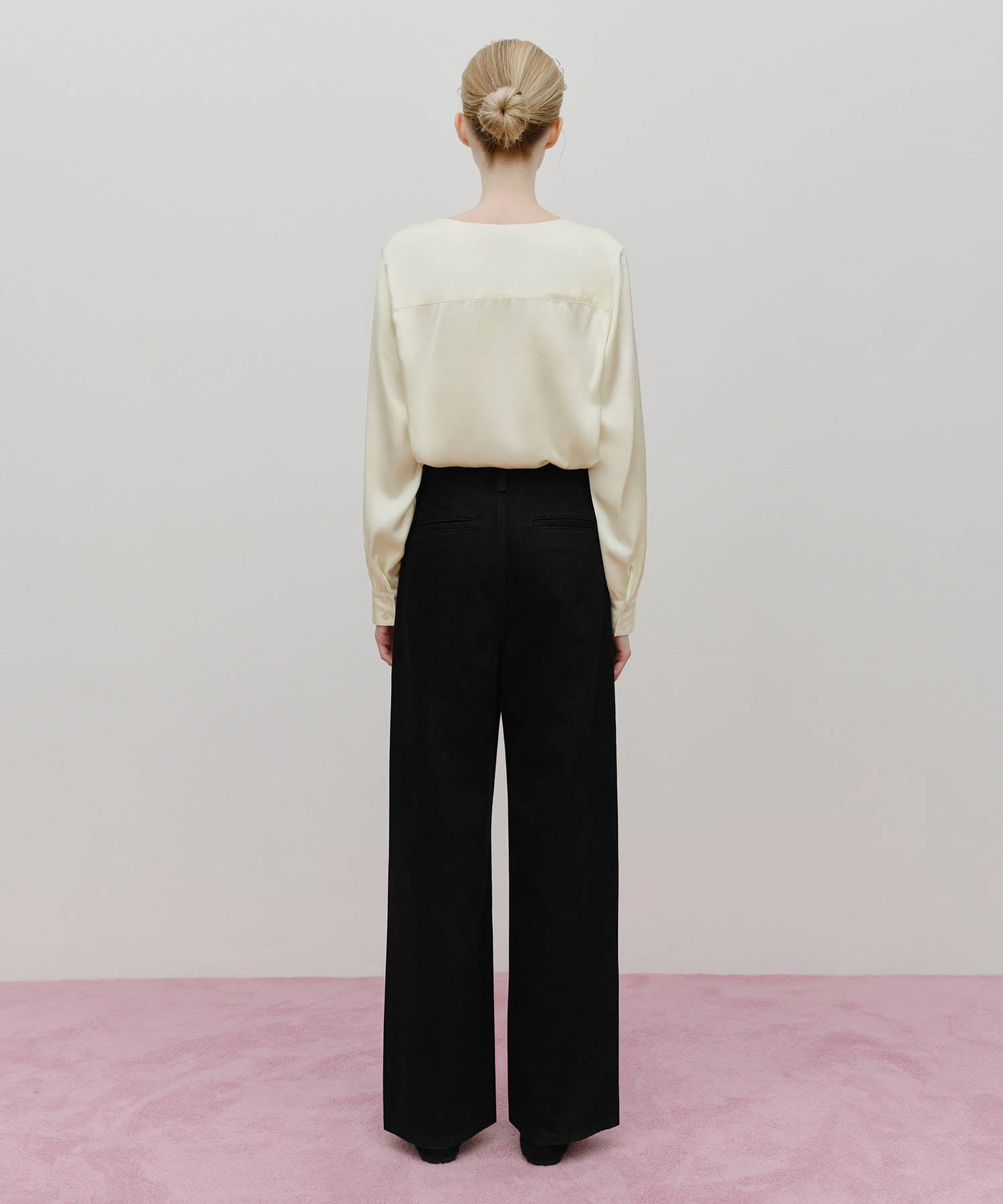 Marithe & Francois Girbaud - Skirt Layered Denim Pants (Black) product image 9 | TRAB K-Fashion Australia