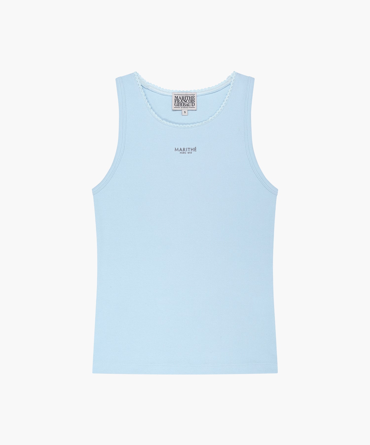 Marithe & Francois Girbaud - [Pre-order – Ships 7 Jul] Layered Sleeveless (Heather Charcoal) product image 12 | TRAB K-Fashion Australia