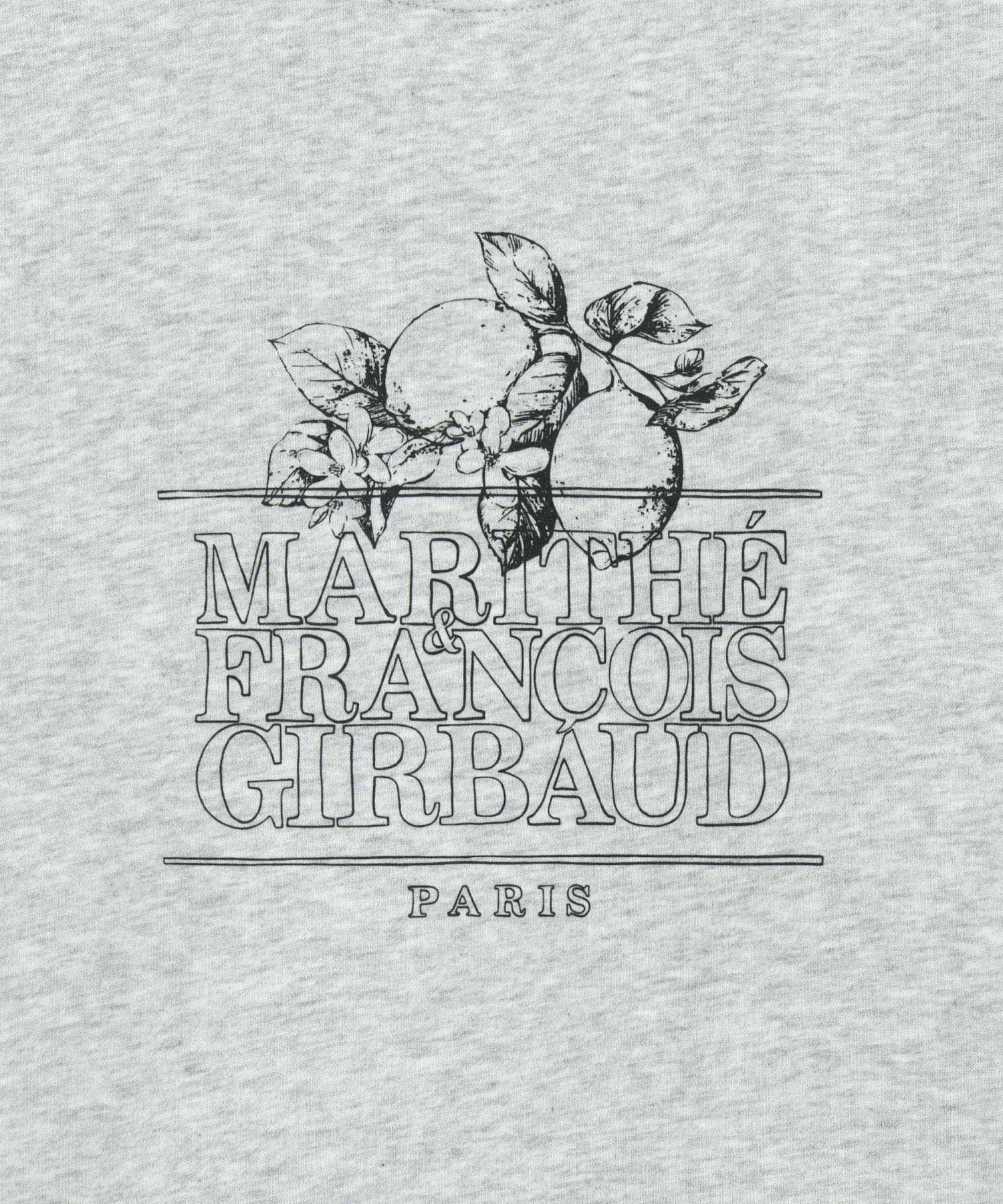 Marithe & Francois Girbaud - Lemon Classic Logo Sweatshirt (Light Heather Gray) product image 9 | TRAB K-Fashion Australia