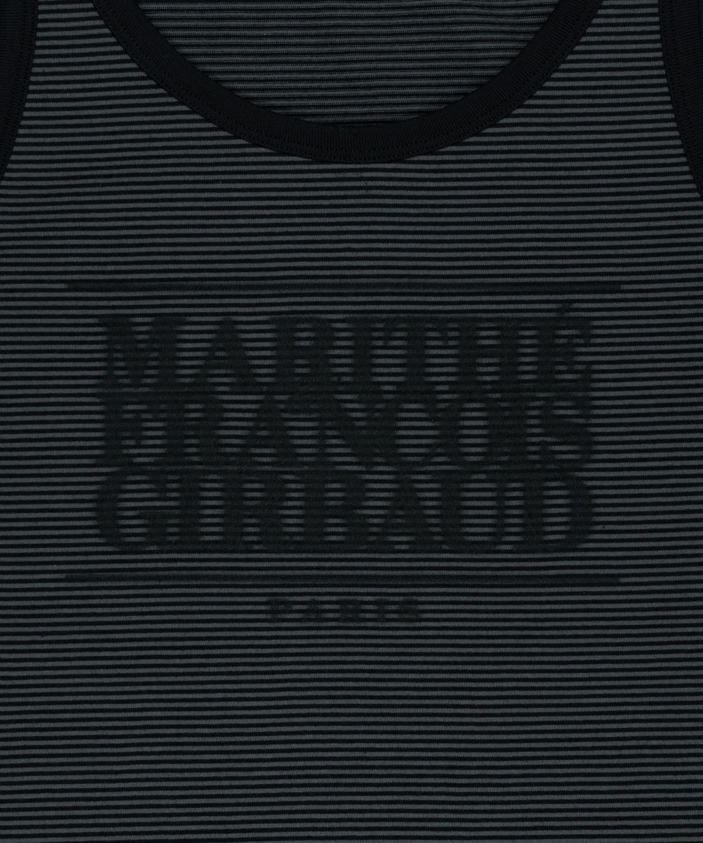 Marithe & Francois Girbaud - Shadow Classic Logo Sleeveless (Charcoal) product image 9 | TRAB K-Fashion Australia