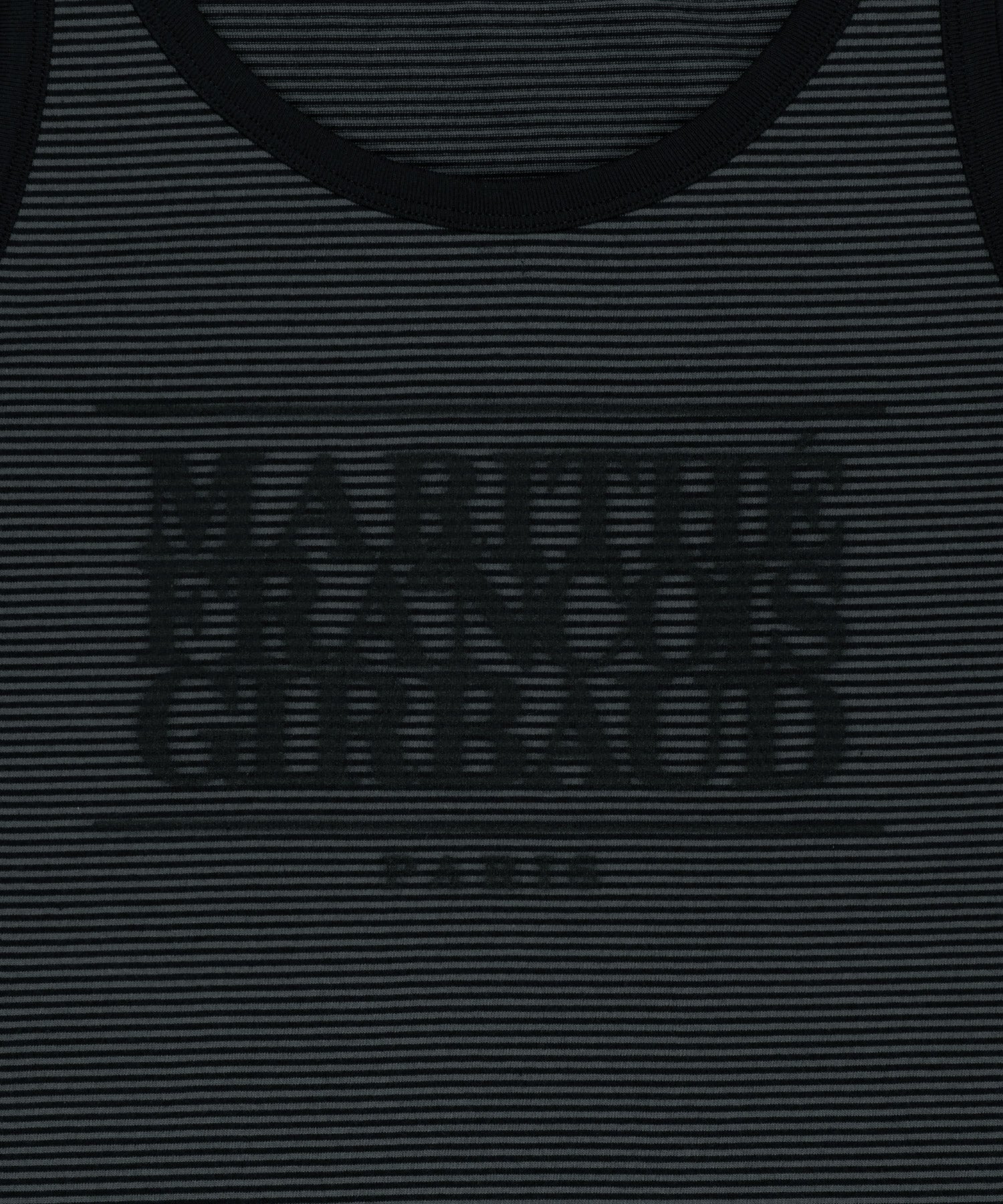 Marithe & Francois Girbaud - Shadow Classic Logo Sleeveless (Charcoal) product image 9 | TRAB K-Fashion Australia