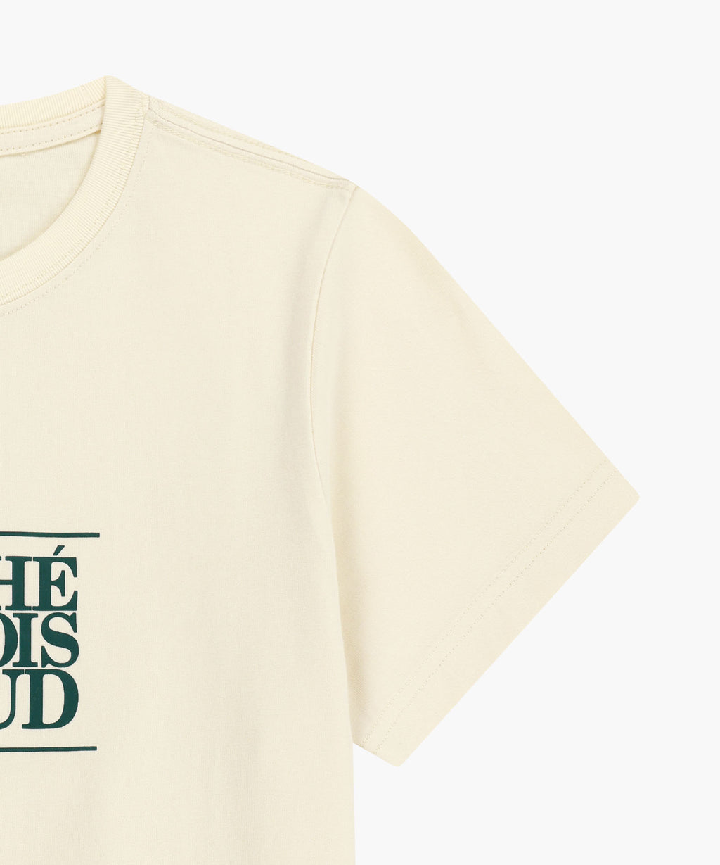Marithe & Francois Girbaud - Classic Logo Tee (Cream/Green) product image 9 | TRAB K-Fashion Australia