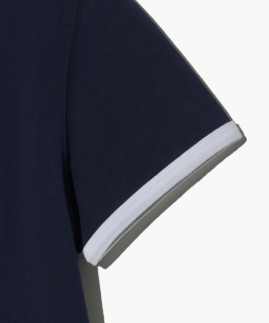 Marithe & Francois Girbaud - Classic Logo Ringer Tee (Navy) product image 9 | TRAB K-Fashion Australia