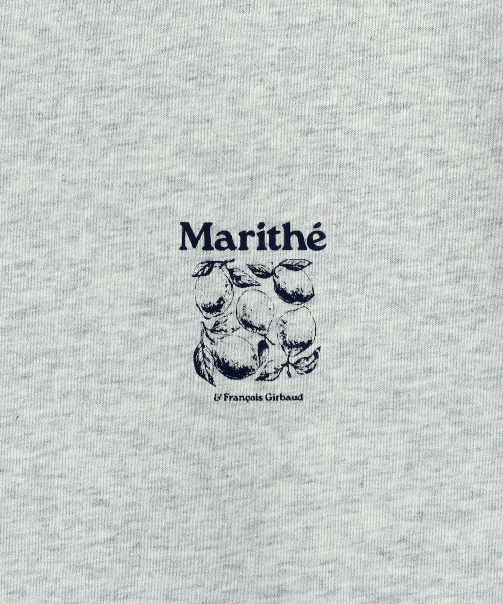 Marithe & Francois Girbaud - Lemon Graphic Oversized Sweatshirt (Light Heather Gray) product image 9 | TRAB K-Fashion Australia