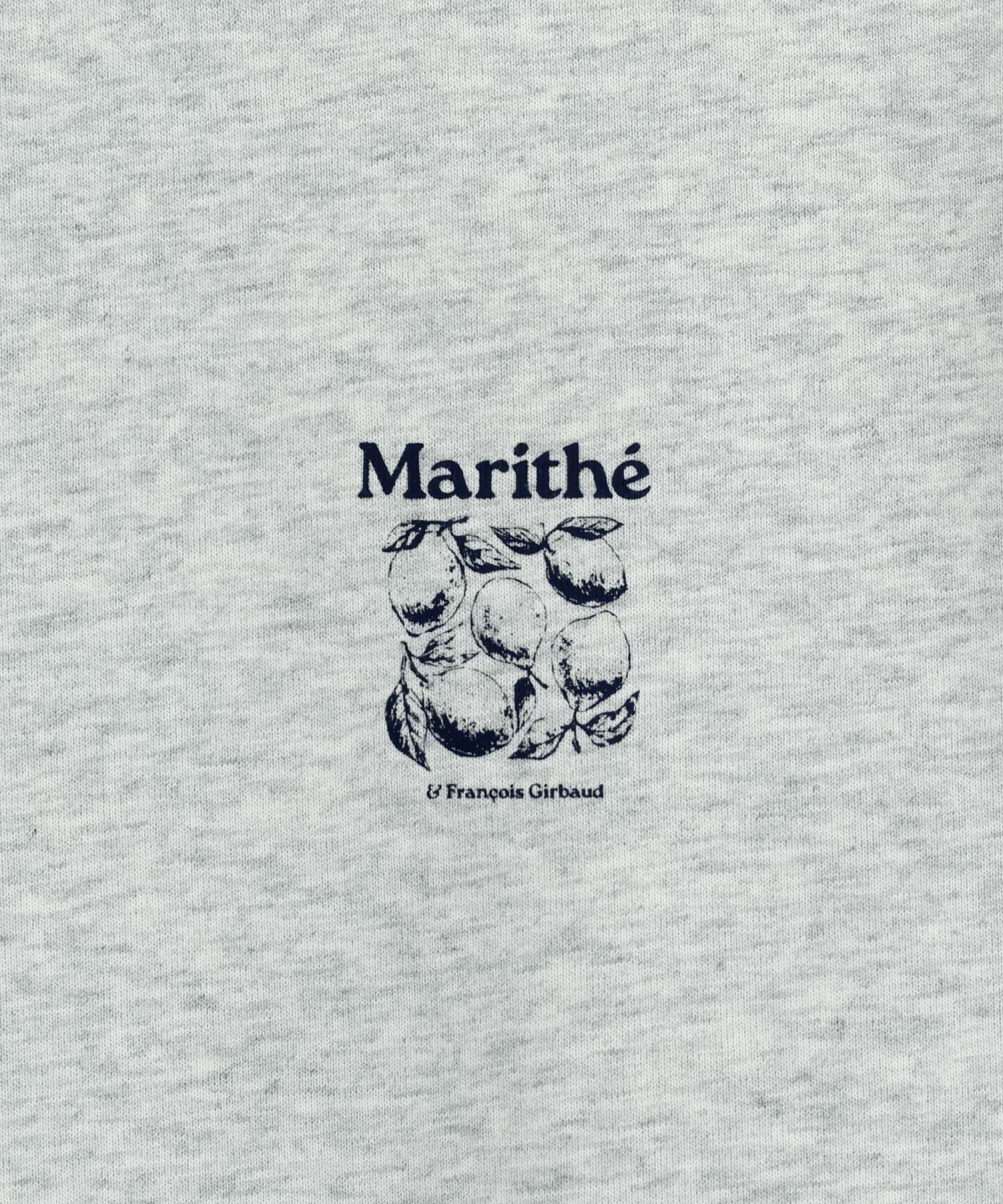 Marithe & Francois Girbaud - Lemon Graphic Oversized Sweatshirt (Light Heather Gray) product image 9 | TRAB K-Fashion Australia