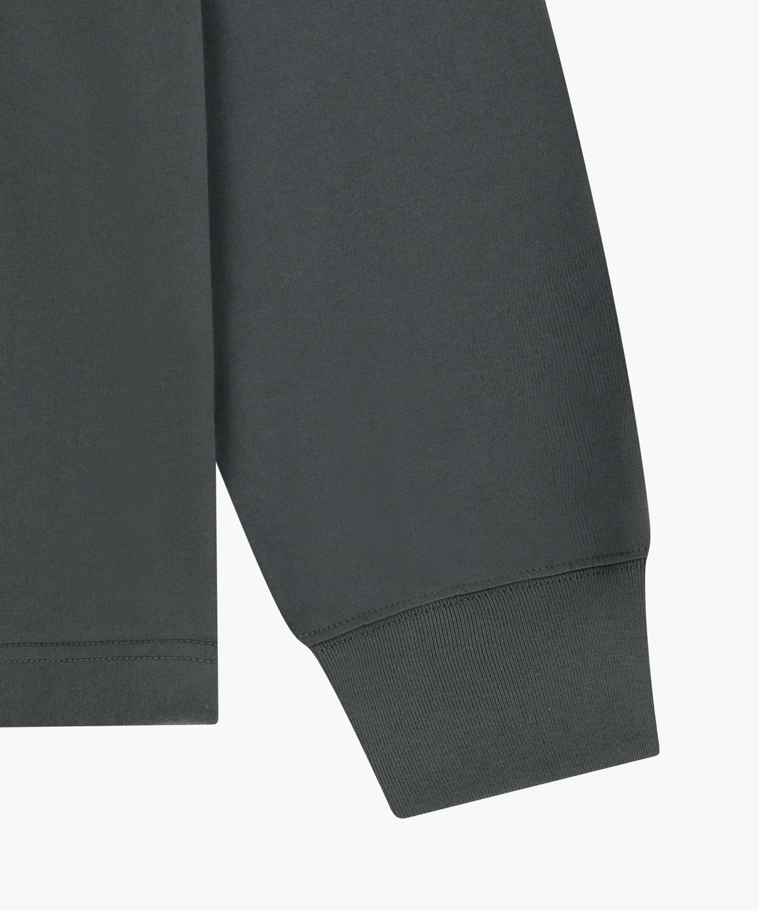 Marithe & Francois Girbaud - Crack Classic Logo Long Sleeve Tee (Charcoal) product image 9 | TRAB K-Fashion Australia