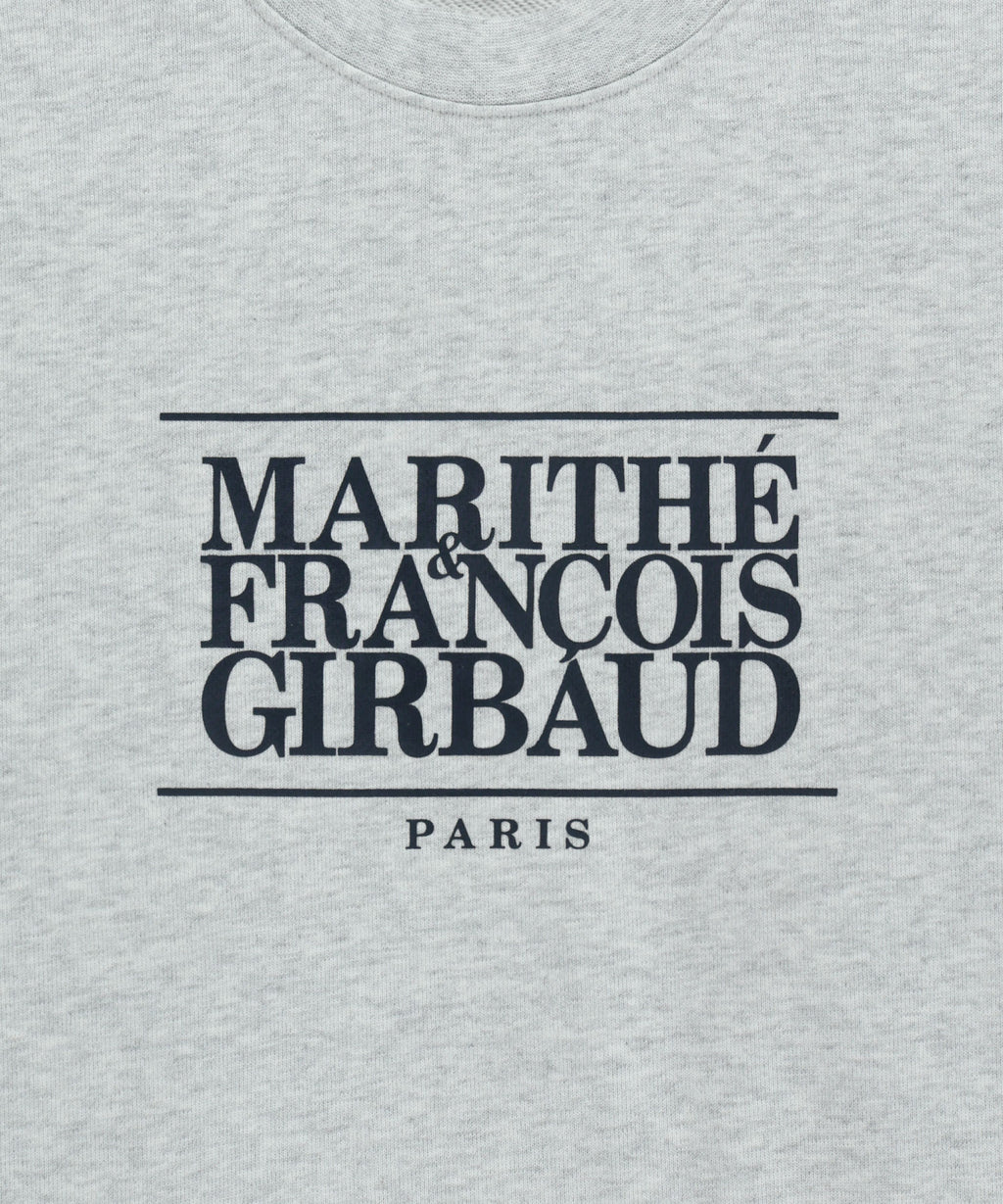 Marithe & Francois Girbaud - Classic Logo Sweatshirt (Light Heather Gray) product image 9 | TRAB K-Fashion Australia