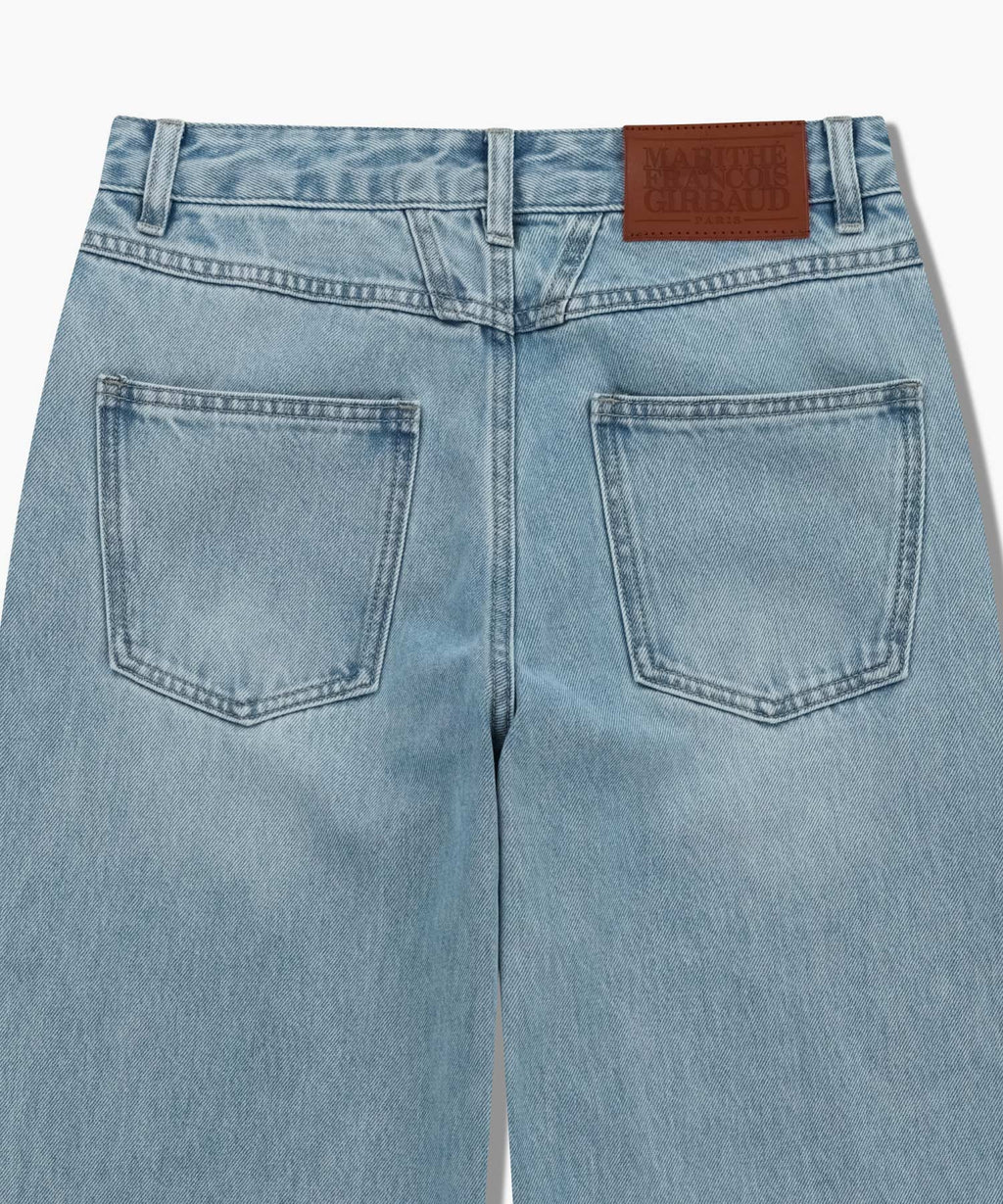 Marithe & Francois Girbaud - High Straight Denim Pants (Light Blue) product image 9 | TRAB K-Fashion Australia