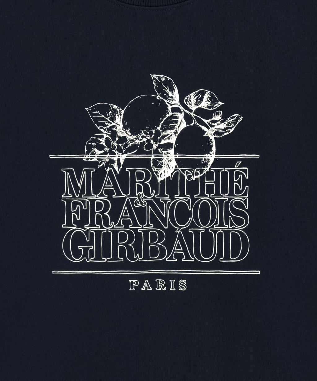Marithe & Francois Girbaud - Lemon Classic Logo Sweatshirt (Navy) product image 12 | TRAB K-Fashion Australia