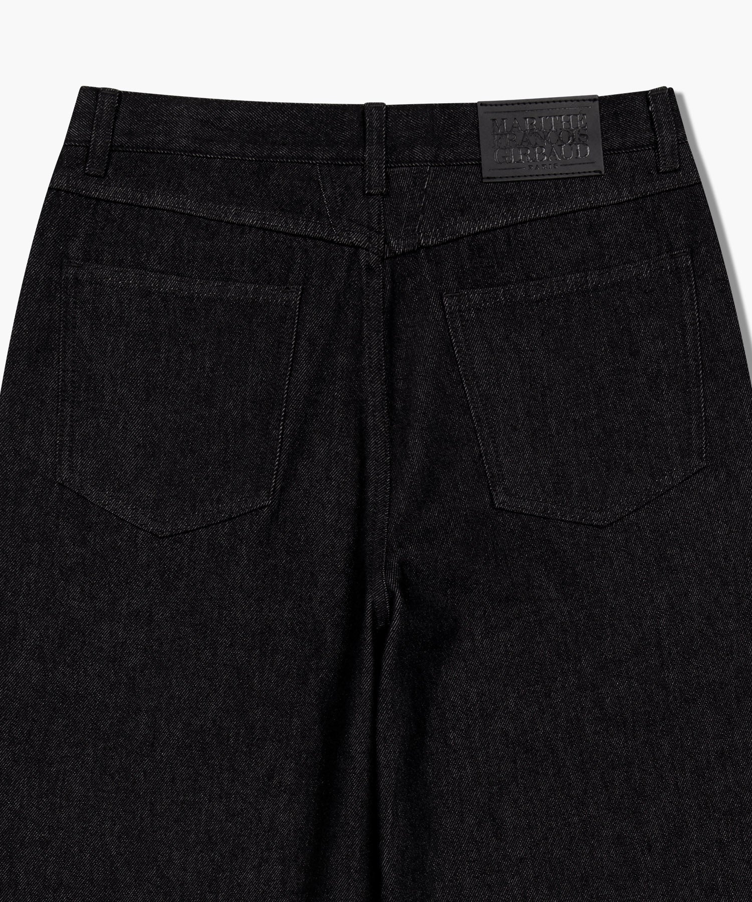 Marithe & Francois Girbaud - Wide Raw Denim Pants (Black) product image 11 | TRAB K-Fashion Australia
