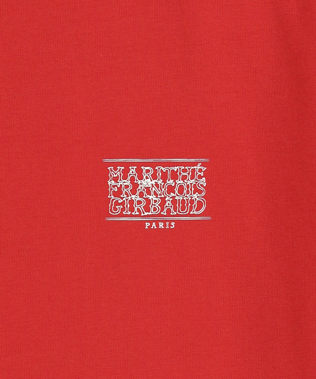 Marithe & Francois Girbaud - Antique Classic Logo Slim Crop Tee (Red) product image 9 | TRAB K-Fashion Australia