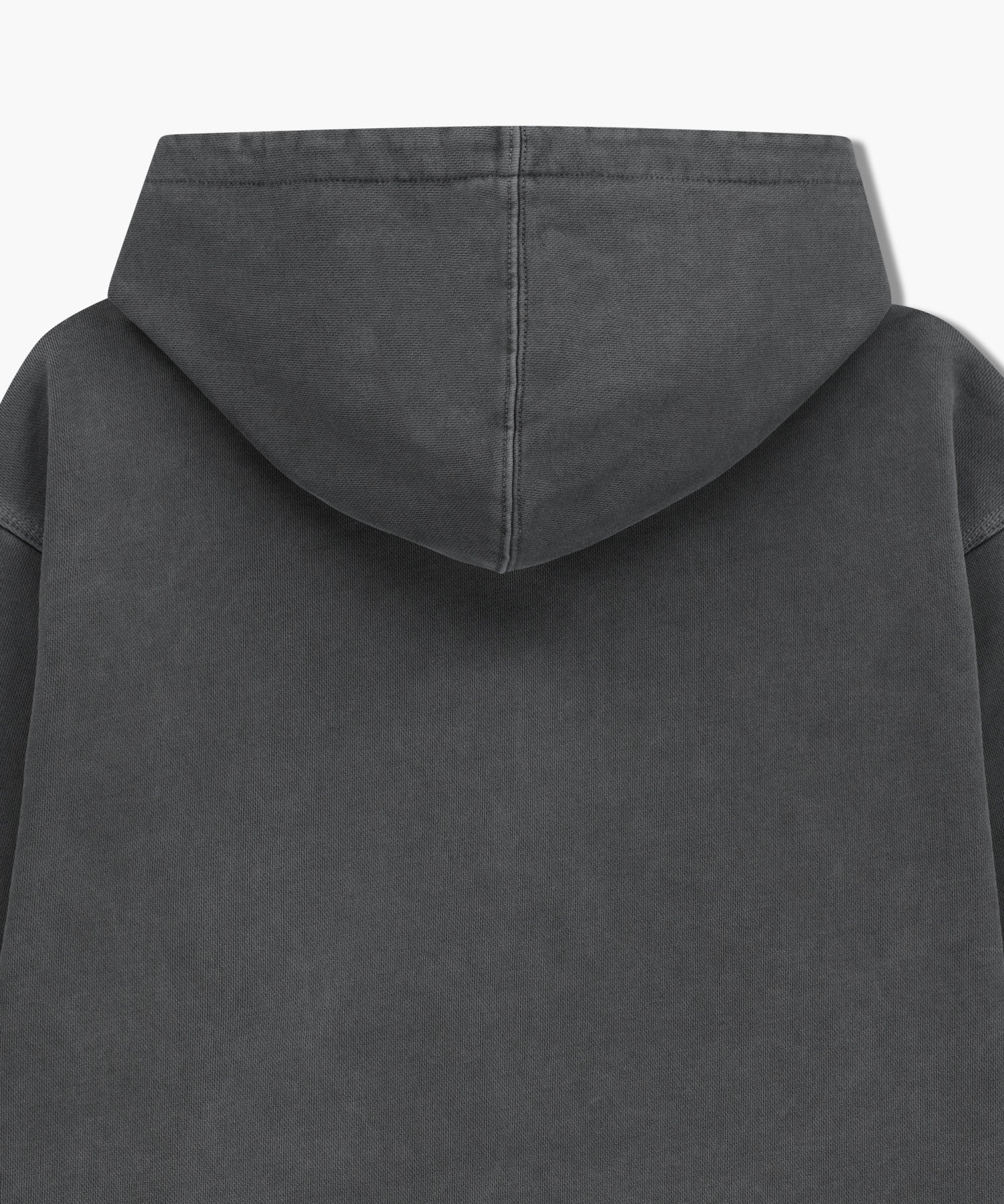 Marithe & Francois Girbaud - Crest Logo Garment Dyed Oversized Hoodie (Charcoal) product image 9 | TRAB K-Fashion Australia