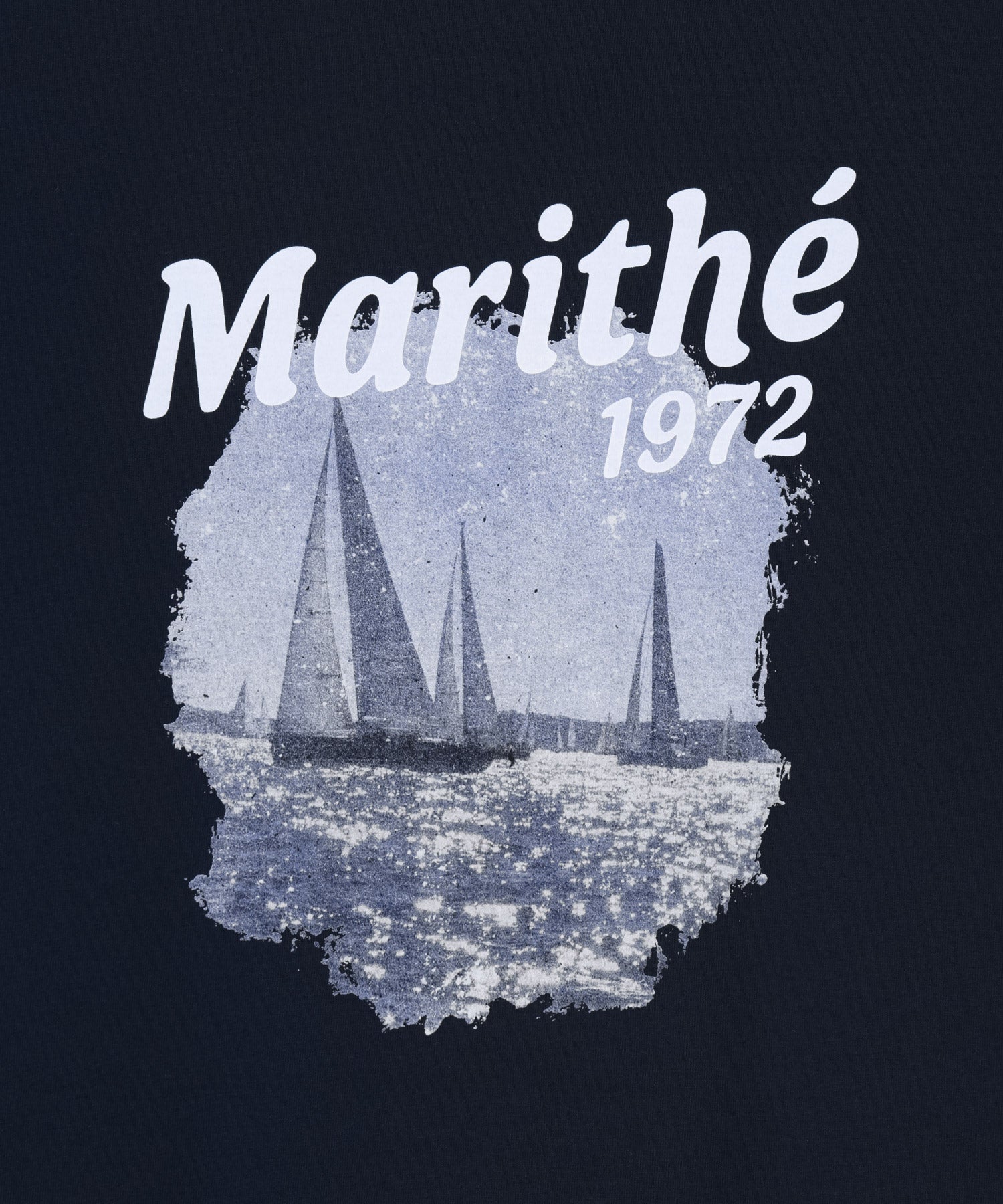 Marithe & Francois Girbaud - Aerocool Vacance Graphic Tee (Dark Navy) product image 9 | TRAB K-Fashion Australia