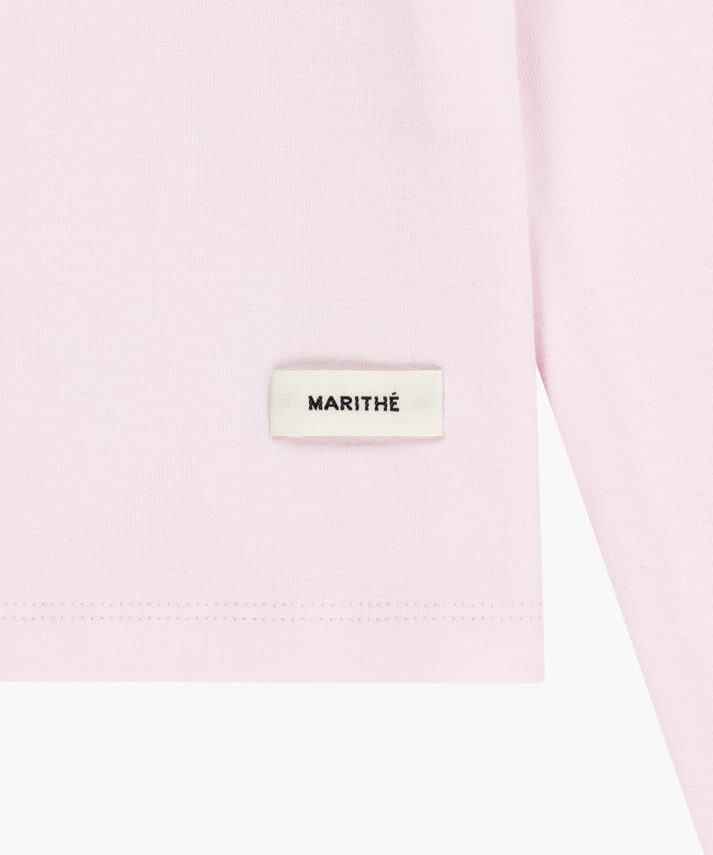 Marithe & Francois Girbaud - Basic Cotton Cardigan (Light Pink) product image 9 | TRAB K-Fashion Australia
