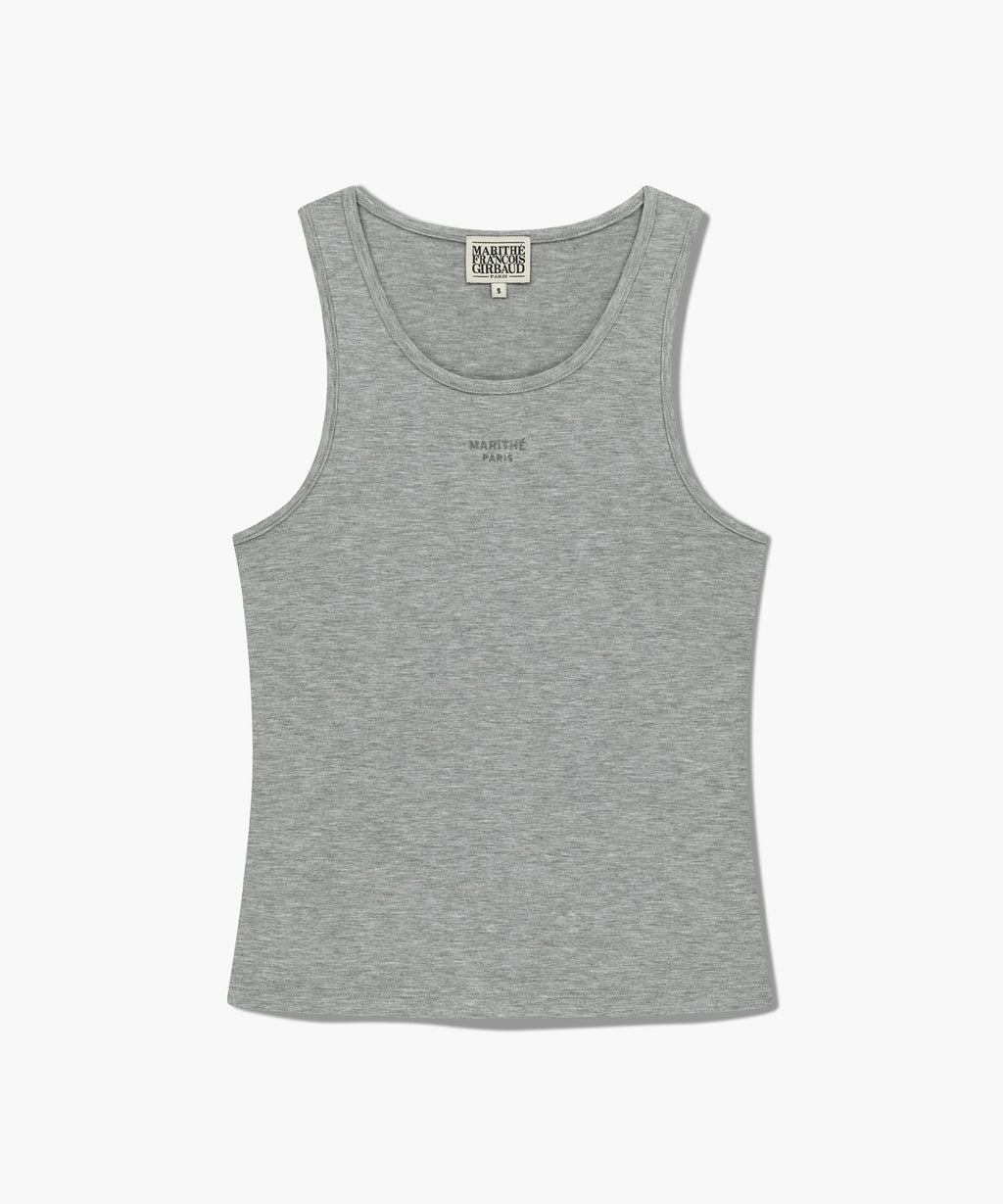 Marithe & Francois Girbaud - Layered Jersey Long Sleeve (Light Heather Gray) product image 9 | TRAB K-Fashion Australia