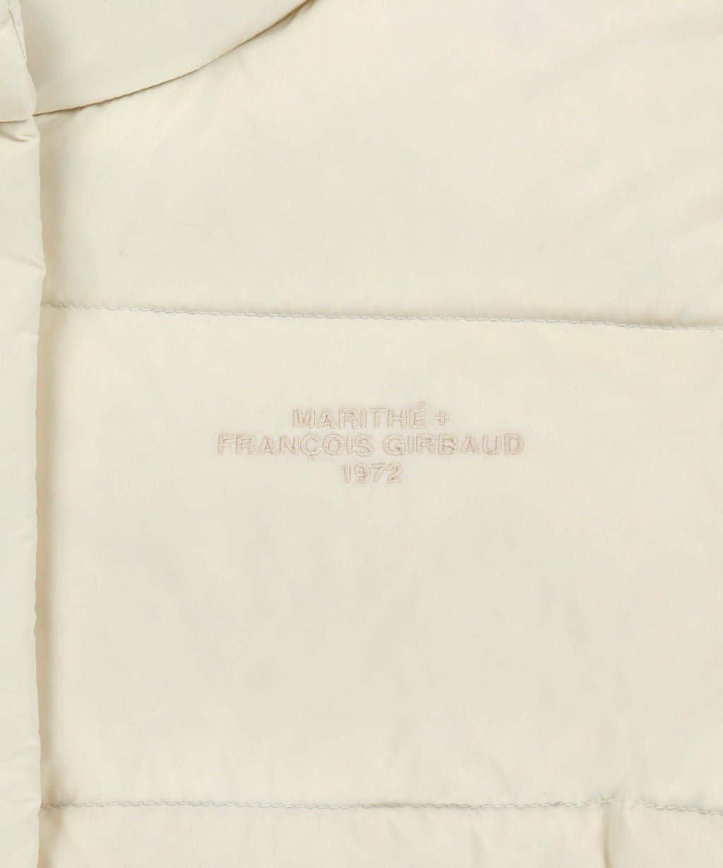 Marithe & Francois Girbaud - Basic Crop Down Jacket (Ivory) product image 9 | TRAB K-Fashion Australia