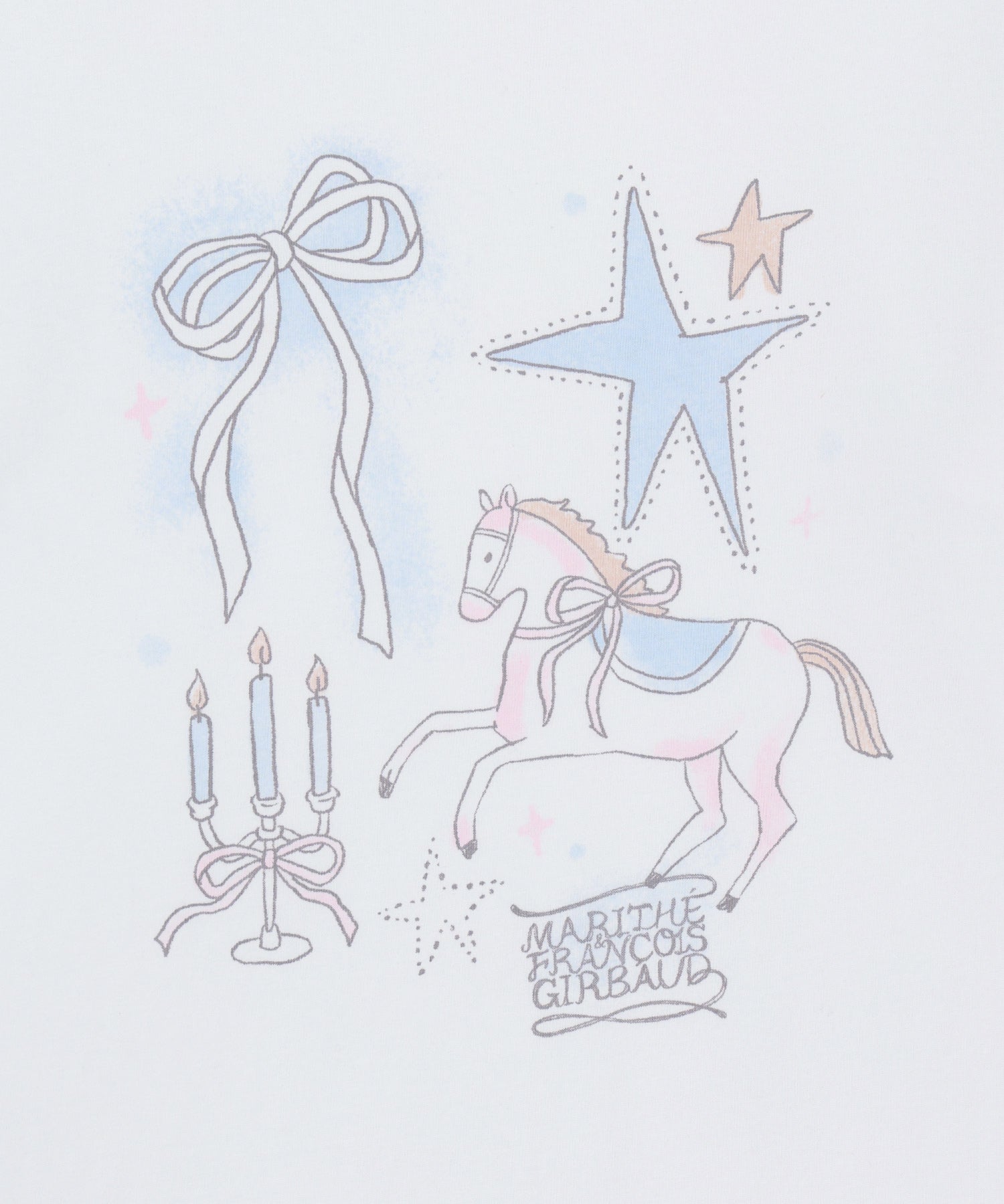 Marithe & Francois Girbaud - Unicorn Graphic Oversized Tee (White) product image 9 | TRAB K-Fashion Australia
