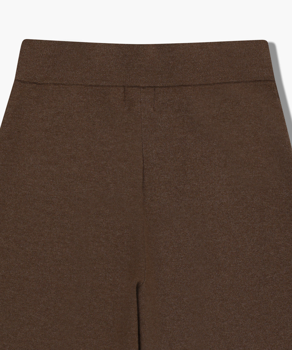 Marithe & Francois Girbaud - Classic Logo Knit Pants (Brown) product image 9 | TRAB K-Fashion Australia
