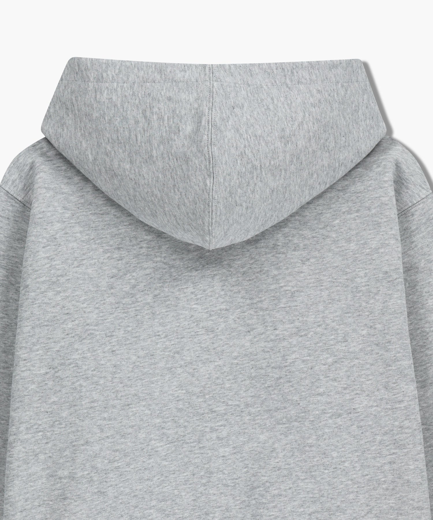 Marithe & Francois Girbaud - Crown Crest Symbol Hoodie (brushed) (Heather Gray) product image 9 | TRAB K-Fashion Australia