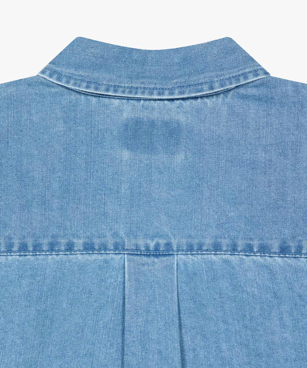 Marithe & Francois Girbaud - Crop Denim Shirt (Light Blue) product image 9 | TRAB K-Fashion Australia