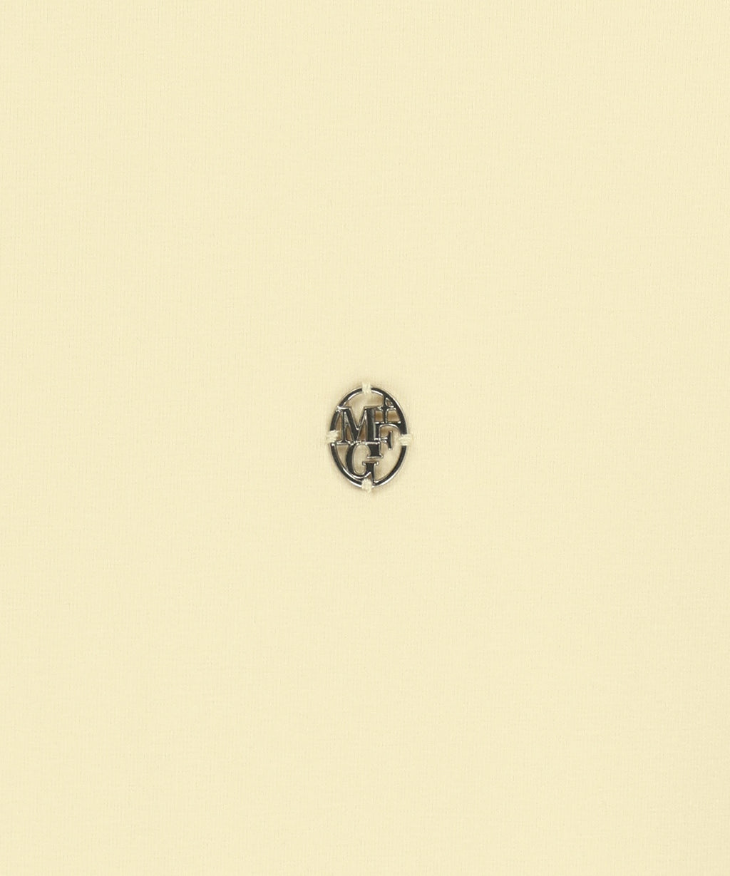 Marithe & Francois Girbaud - Half Neck Tee (Cream) product image 9 | TRAB K-Fashion Australia