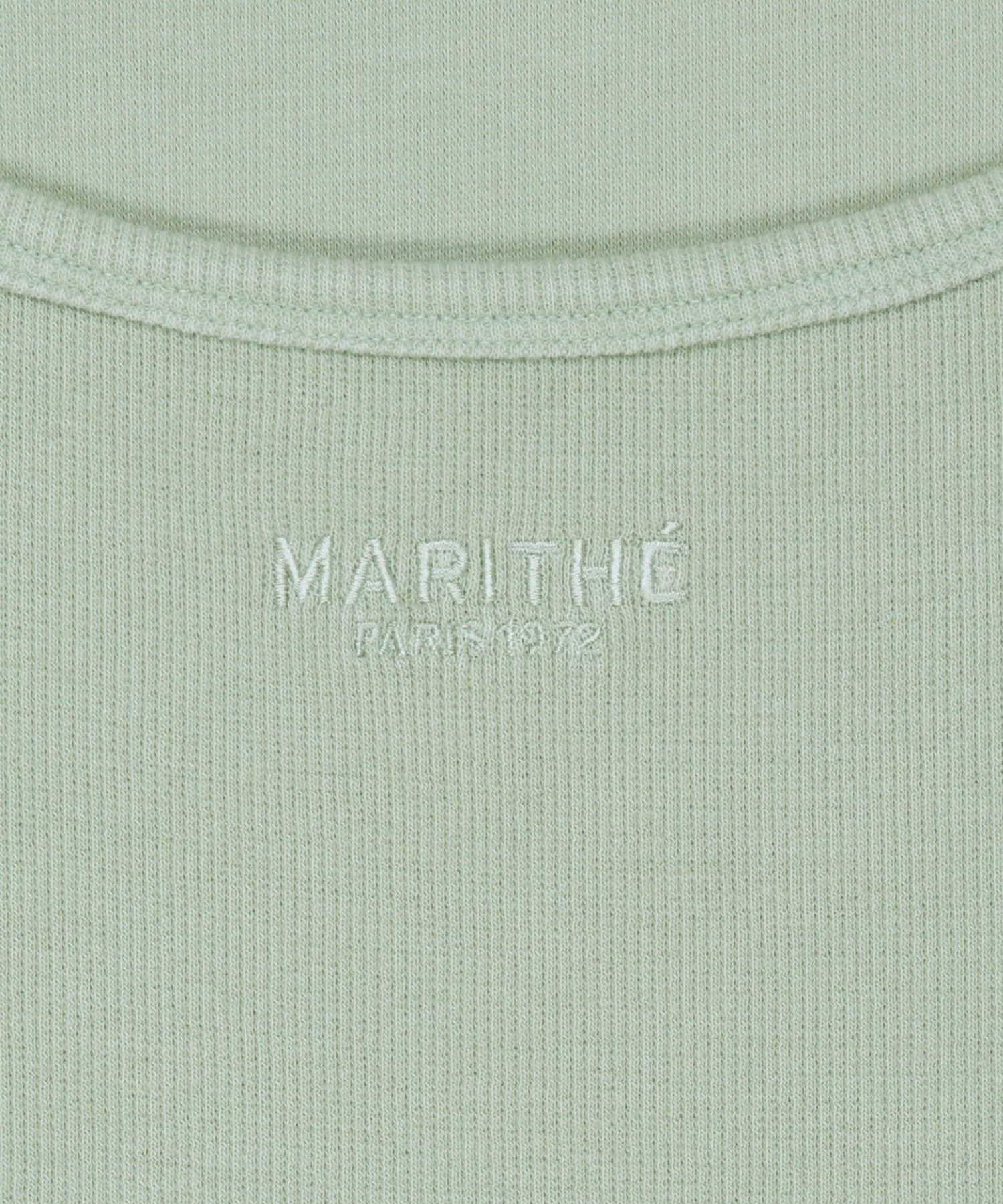 Marithe & Francois Girbaud - Regular Logo Sleeveless (Mint) product image 9 | TRAB K-Fashion Australia