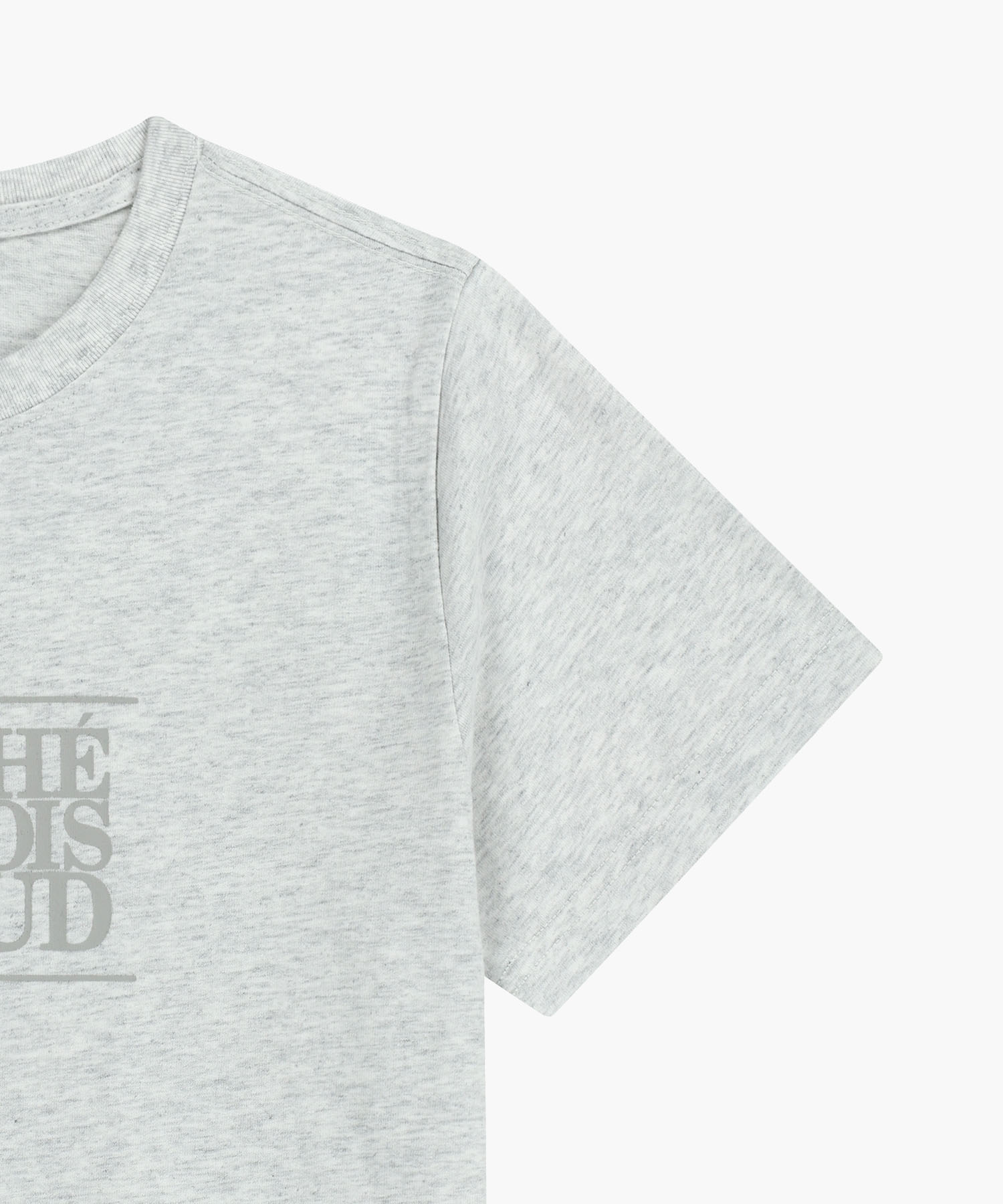 Marithe & Francois Girbaud - Classic Logo Tee (Light Heather Gray) product image 9 | TRAB K-Fashion Australia