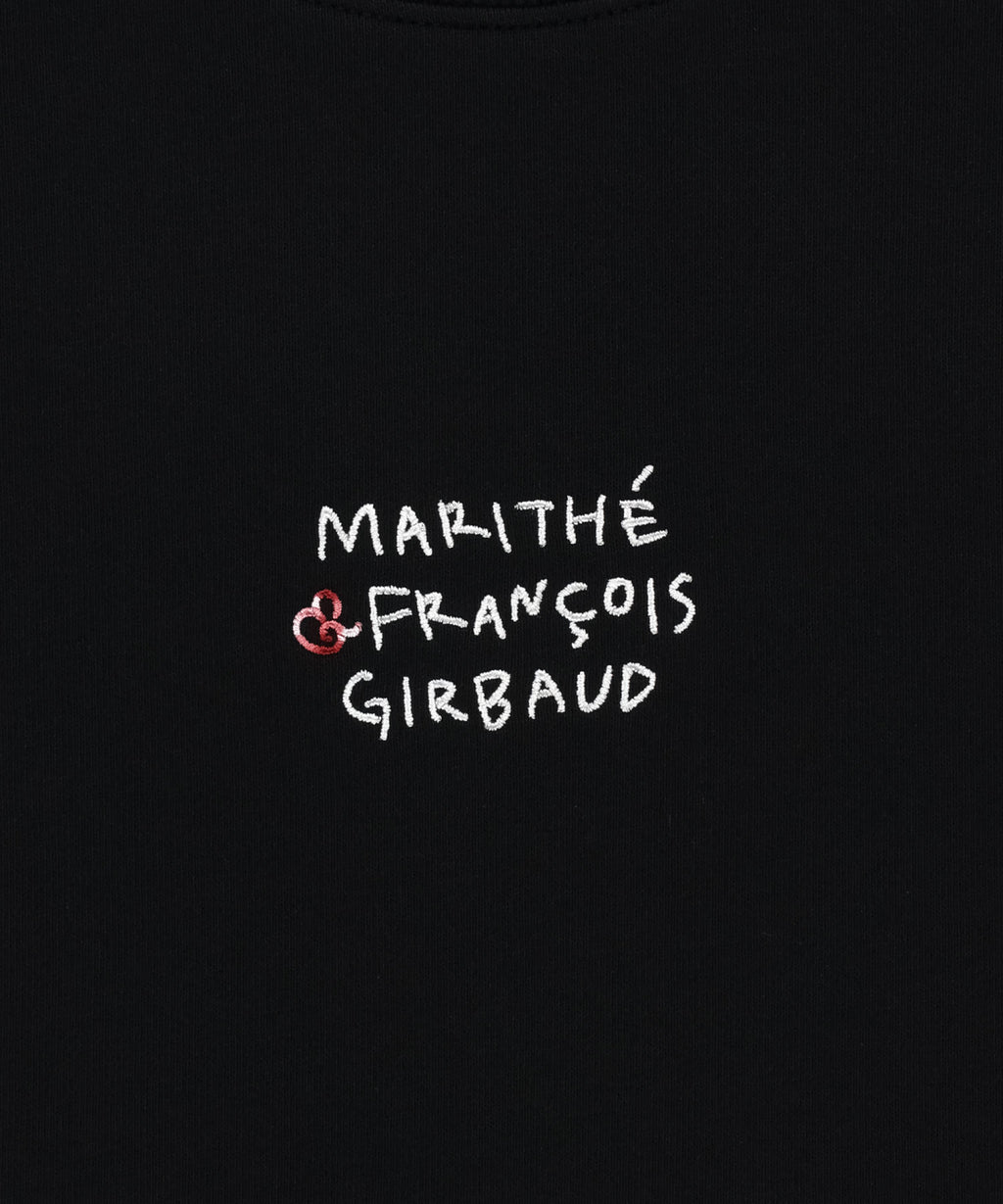 Marithe & Francois Girbaud - Marithe Love Graphic Crop Sweatshirt (Black) product image 9 | TRAB K-Fashion Australia