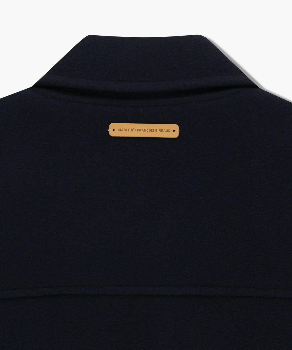 Marithe & Francois Girbaud - Wool Collar Varsity Jacket (Navy) product image 9 | TRAB K-Fashion Australia