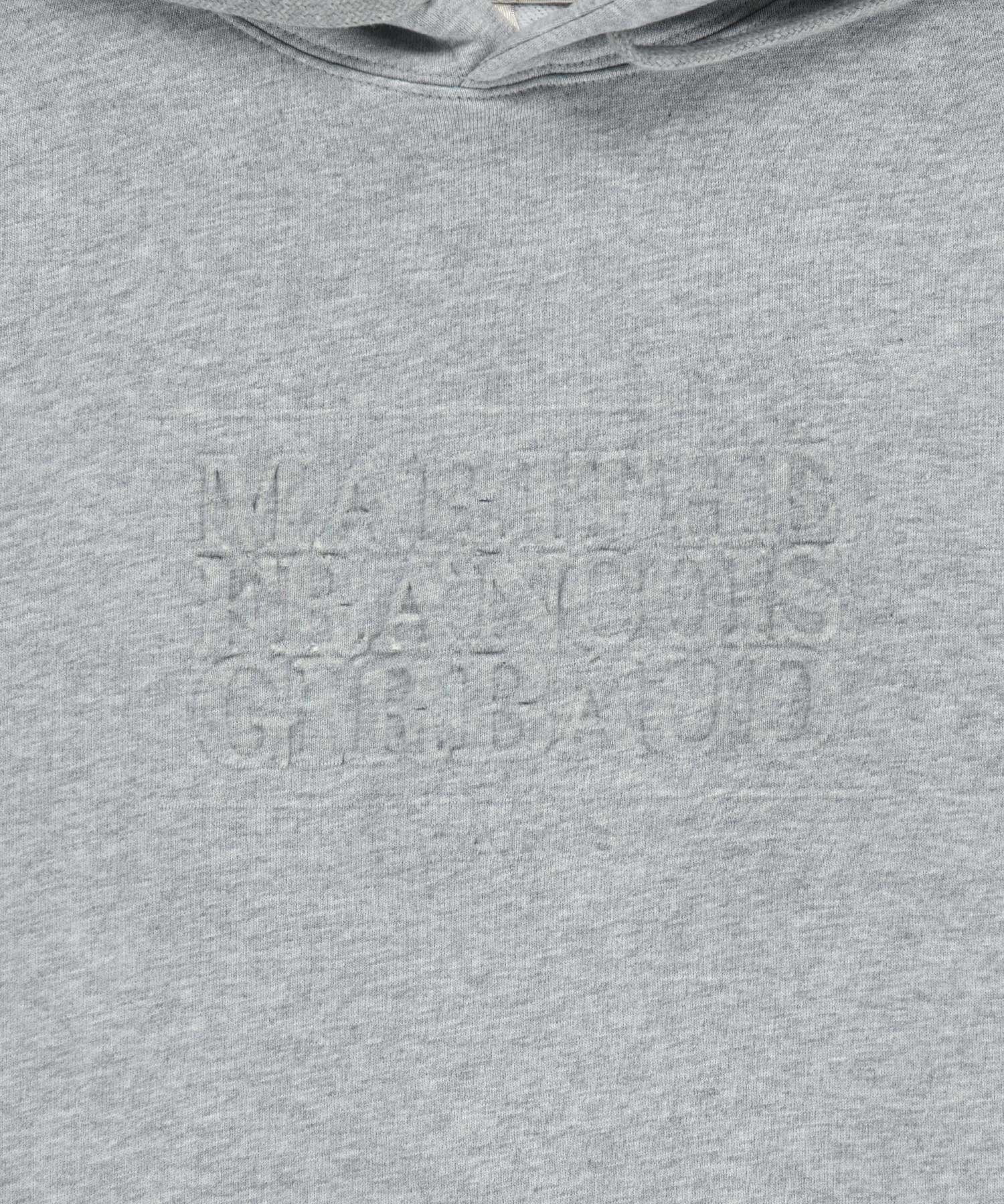 Marithe & Francois Girbaud - Embo Classic Logo Hoodie (Heather Gray) product image 9 | TRAB K-Fashion Australia