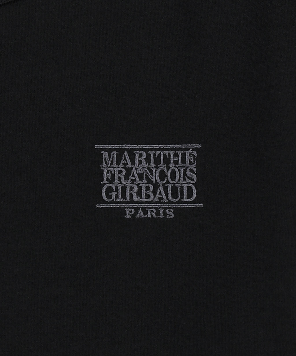 Marithe & Francois Girbaud - Small Classic Logo Henley Neck 3/4 Sleeve Tee (Black) product image 9 | TRAB K-Fashion Australia