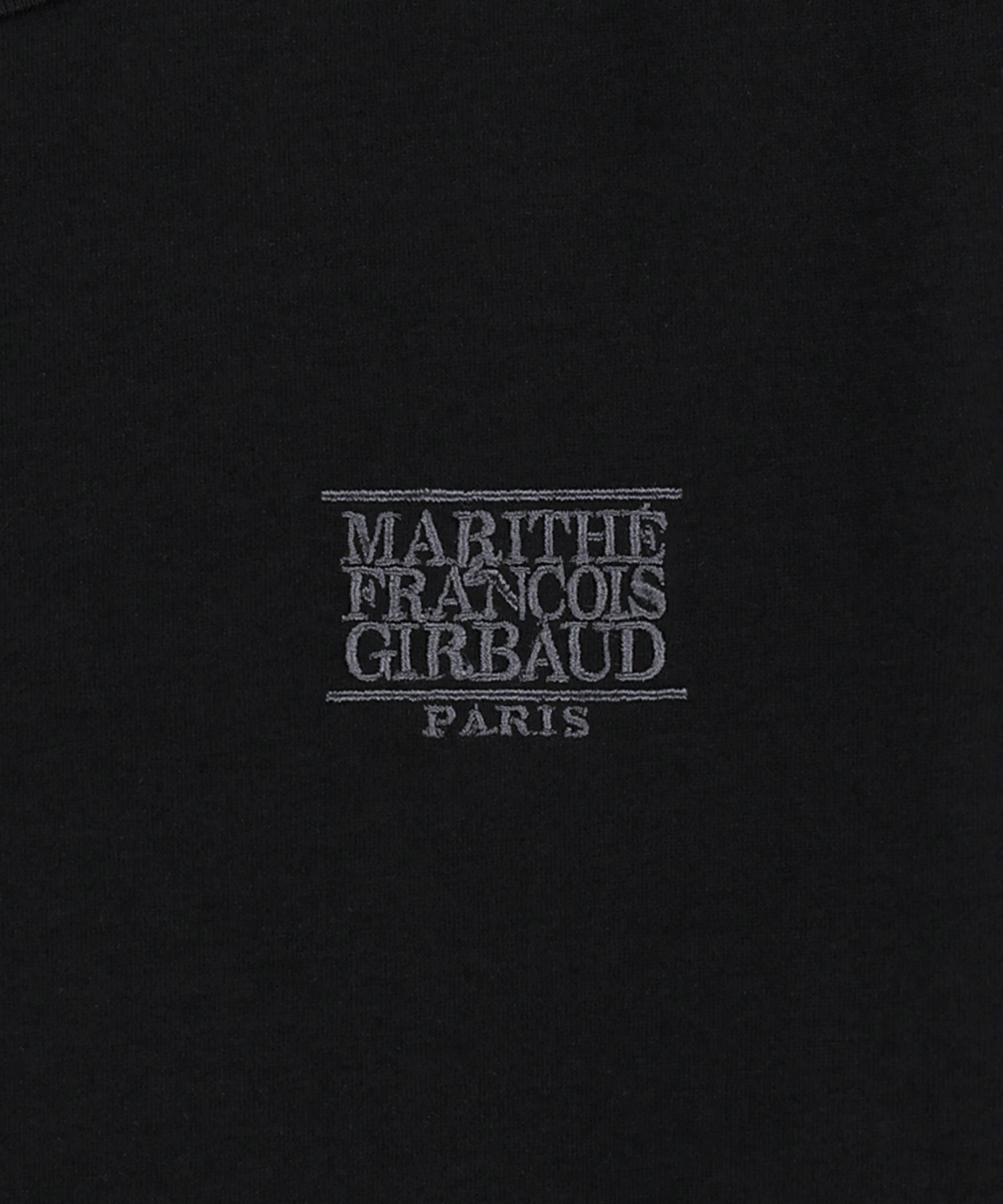 Marithe & Francois Girbaud - Small Classic Logo Henley Neck 3/4 Sleeve Tee (Black) product image 9 | TRAB K-Fashion Australia