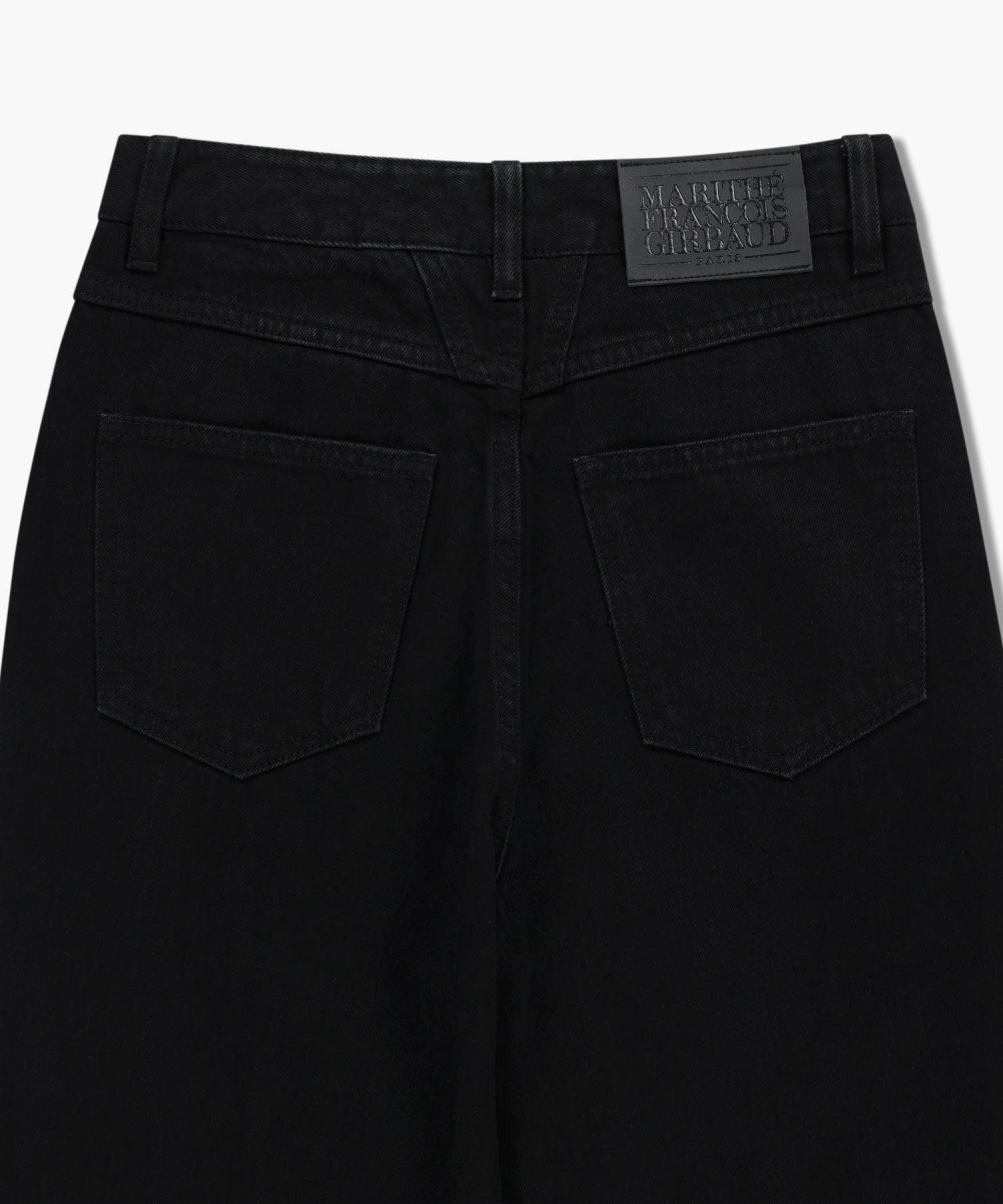 Marithe & Francois Girbaud - Slim Boot-cut Denim Pants (Black) product image 9 | TRAB K-Fashion Australia