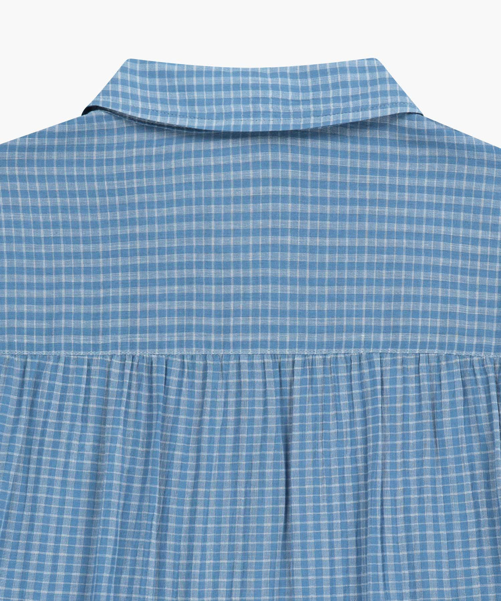 Marithe & Francois Girbaud - Pattern Sheer Shirt (Blue) product image 9 | TRAB K-Fashion Australia