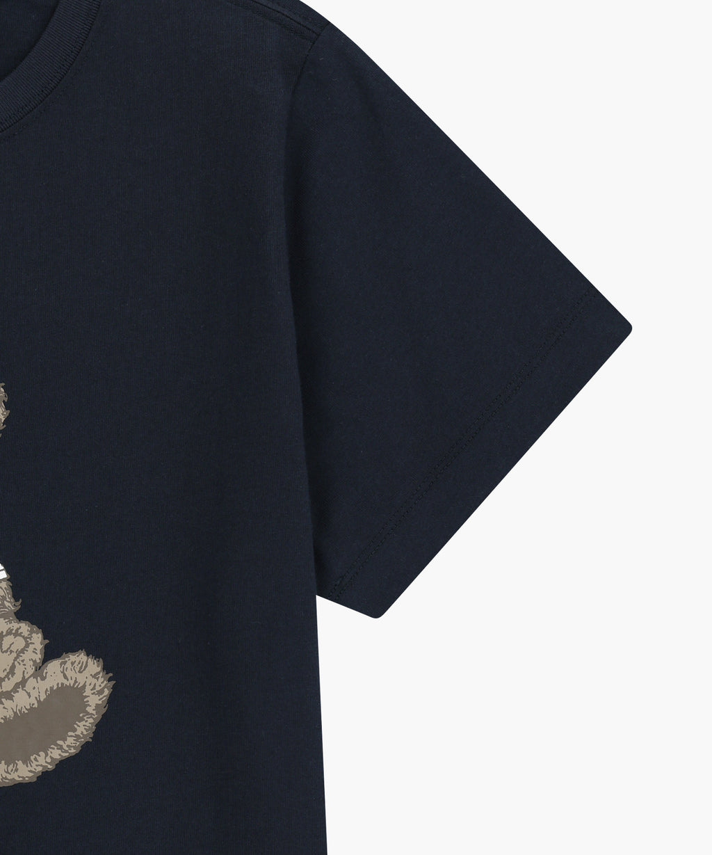 Marithe & Francois Girbaud - Doodle Bear Tee (Navy) product image 9 | TRAB K-Fashion Australia