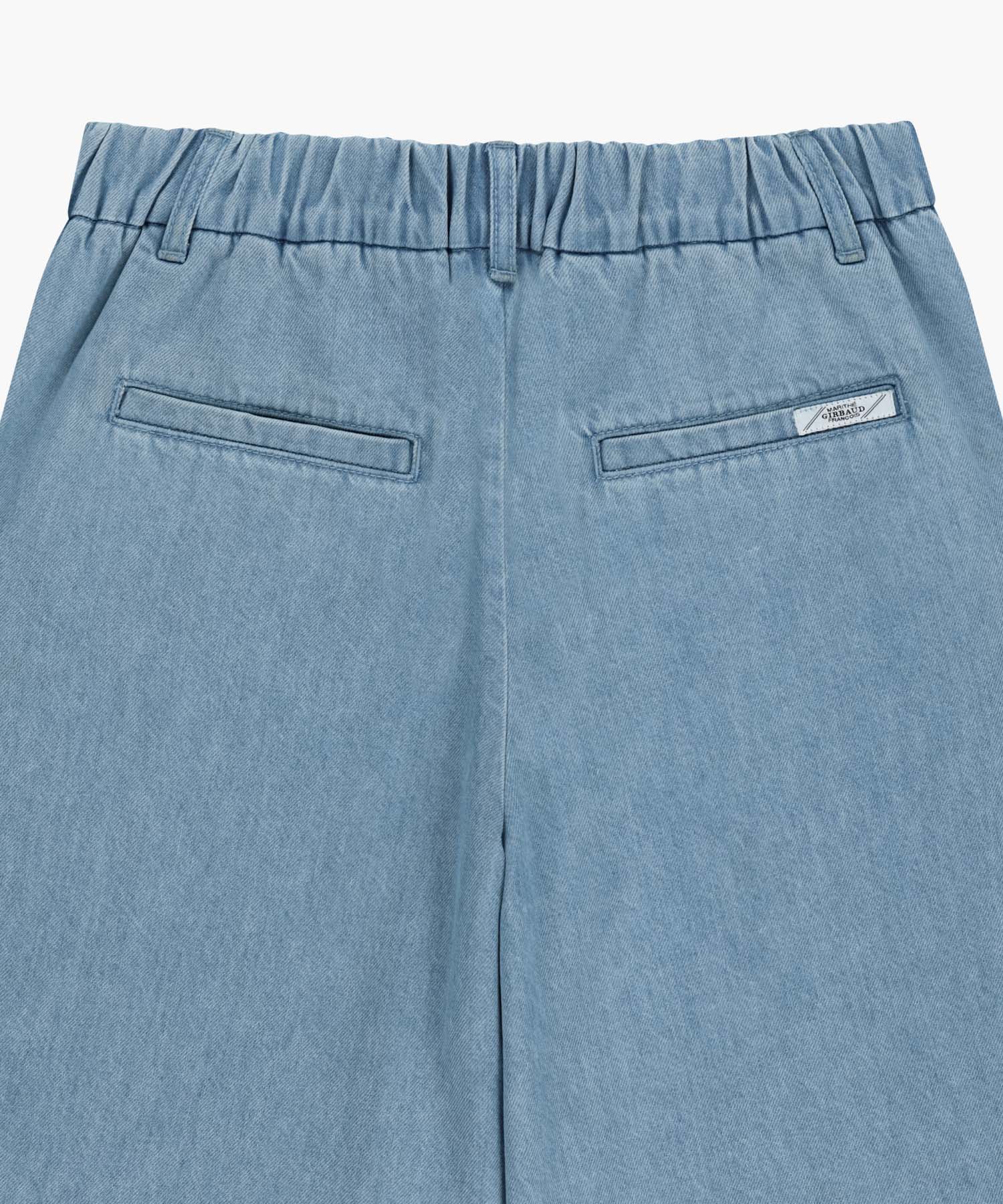 Marithe & Francois Girbaud - Marine Denim Easy Shorts (Light Blue) product image 9 | TRAB K-Fashion Australia