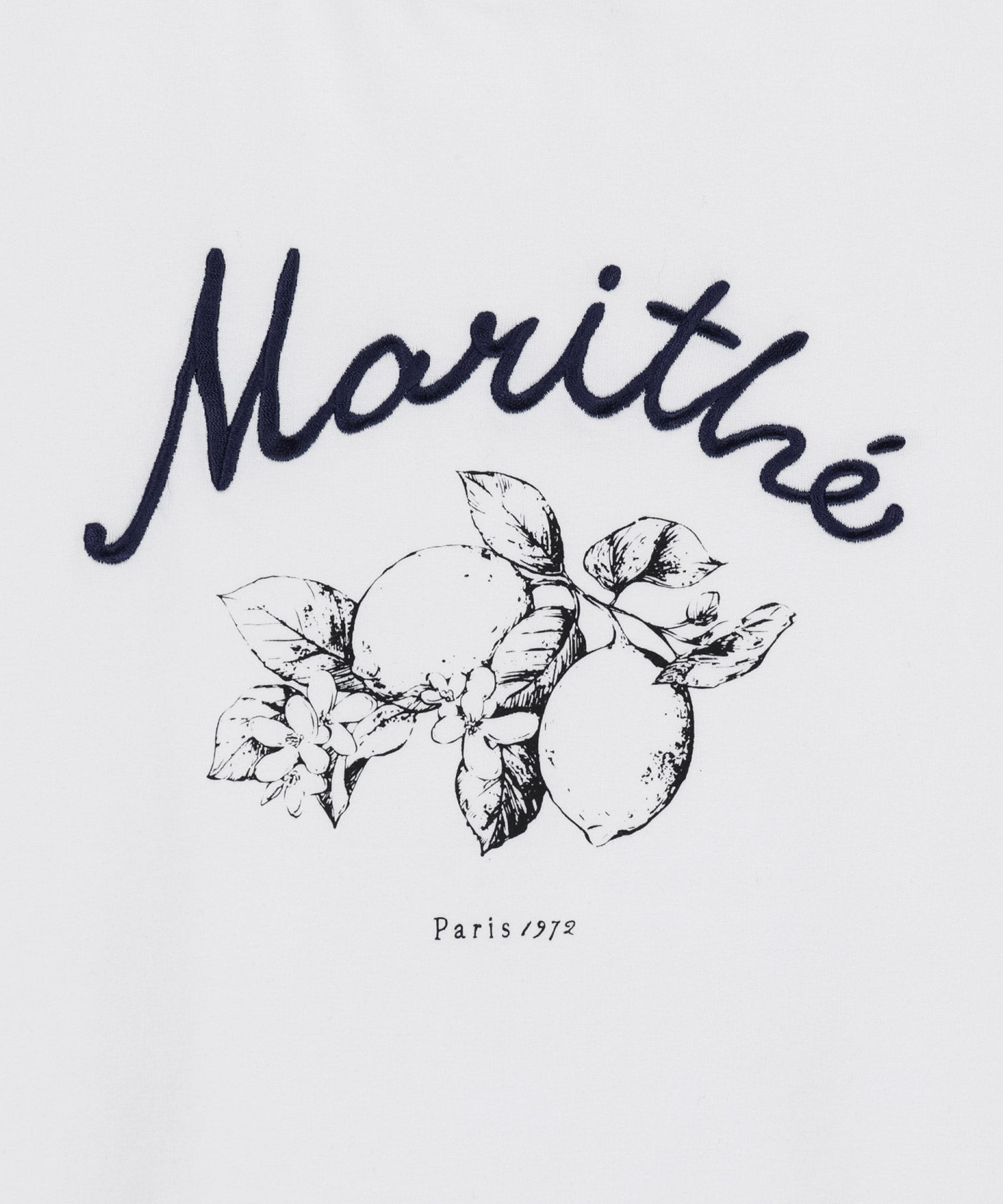 Marithe & Francois Girbaud - Lemon Graphic Slim Crop Tee (White) product image 9 | TRAB K-Fashion Australia