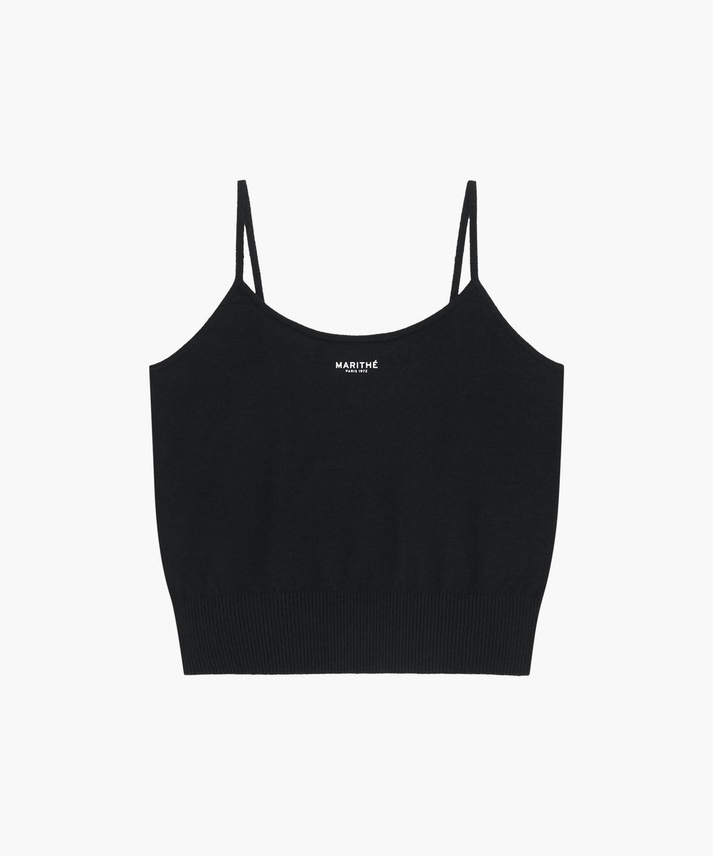 Marithe & Francois Girbaud - Basic Knit Cardigan Setup (Black) product image 9 | TRAB K-Fashion Australia