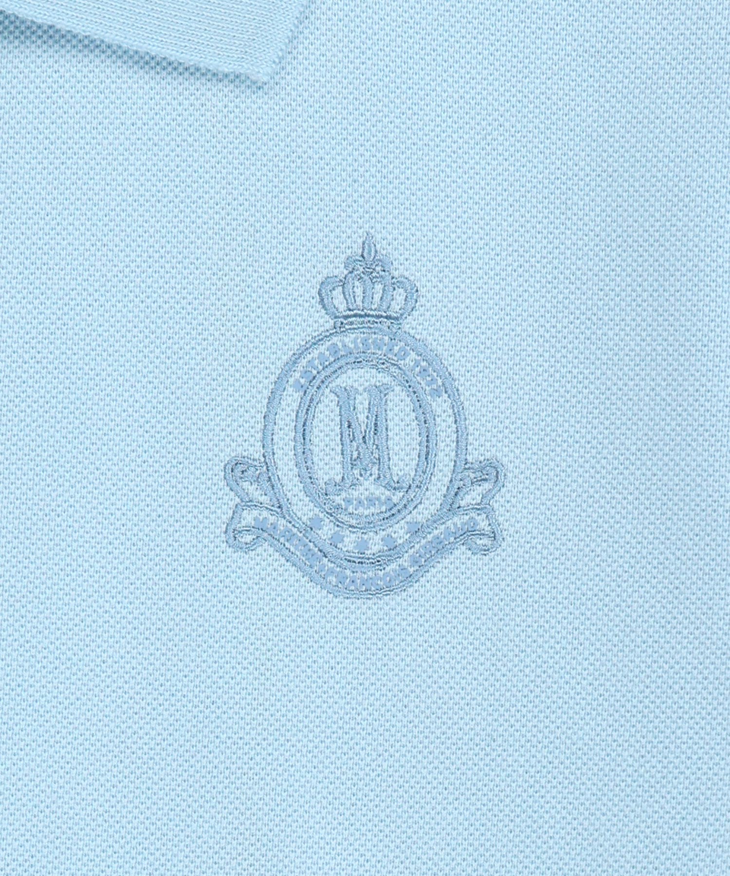 Marithe & Francois Girbaud - Emblem Pk Collar Tee (Sky Blue) product image 9 | TRAB K-Fashion Australia