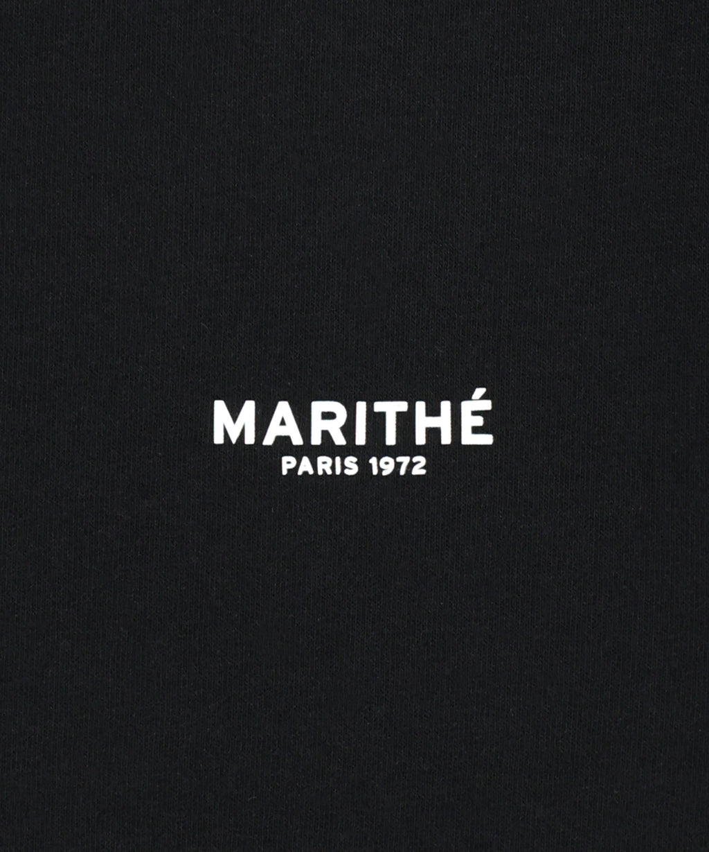 Marithe & Francois Girbaud - Regular Logo Long Sleeve Tee (Black) product image 9 | TRAB K-Fashion Australia