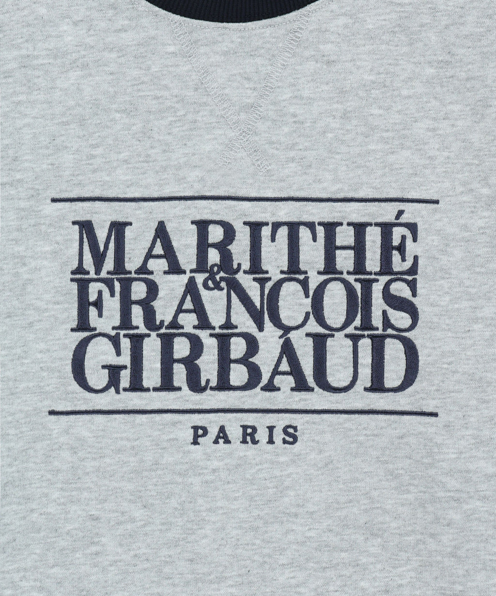 Marithe & Francois Girbaud - Classic Logo Color Block Raglan Sweatshirt (Navy) product image 9 | TRAB K-Fashion Australia