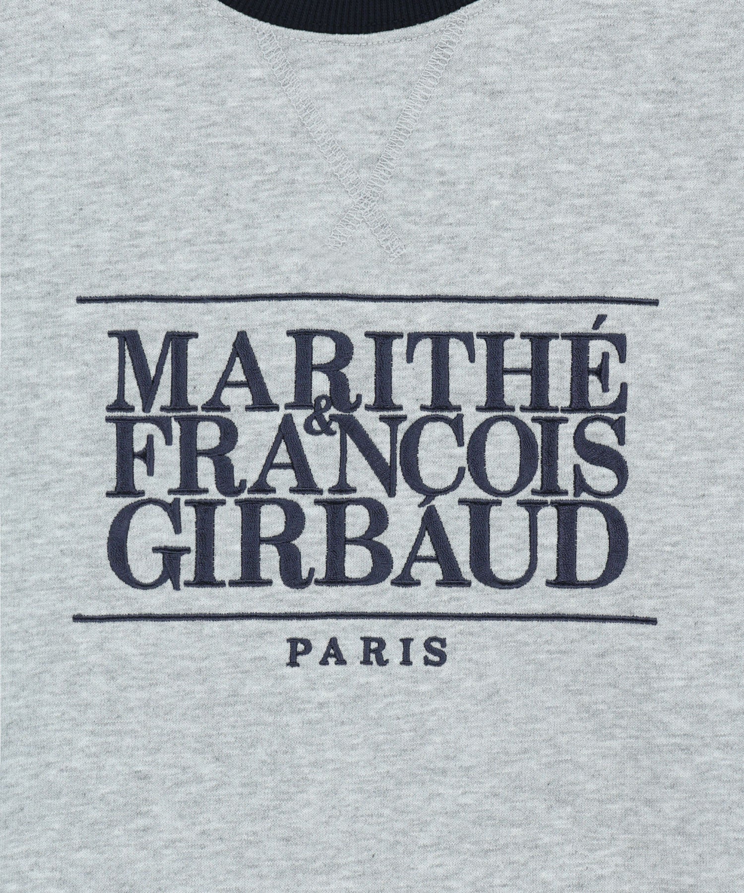 Marithe & Francois Girbaud - Classic Logo Color Block Raglan Sweatshirt (Navy) product image 9 | TRAB K-Fashion Australia