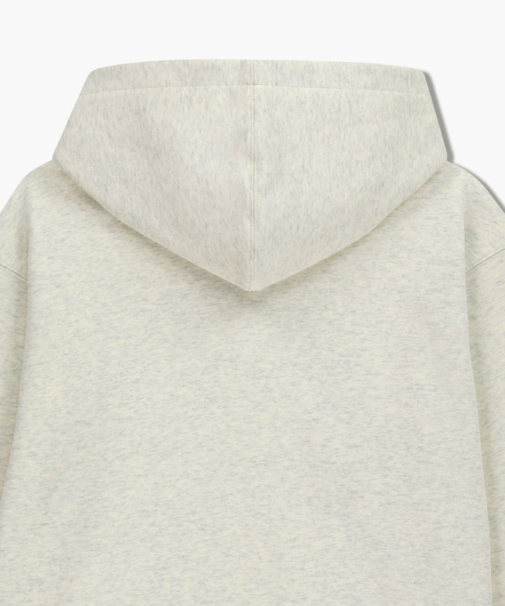 Marithe & Francois Girbaud - Crest Crack Logo Oversized Hoodie (Oatmeal) product image 9 | TRAB K-Fashion Australia