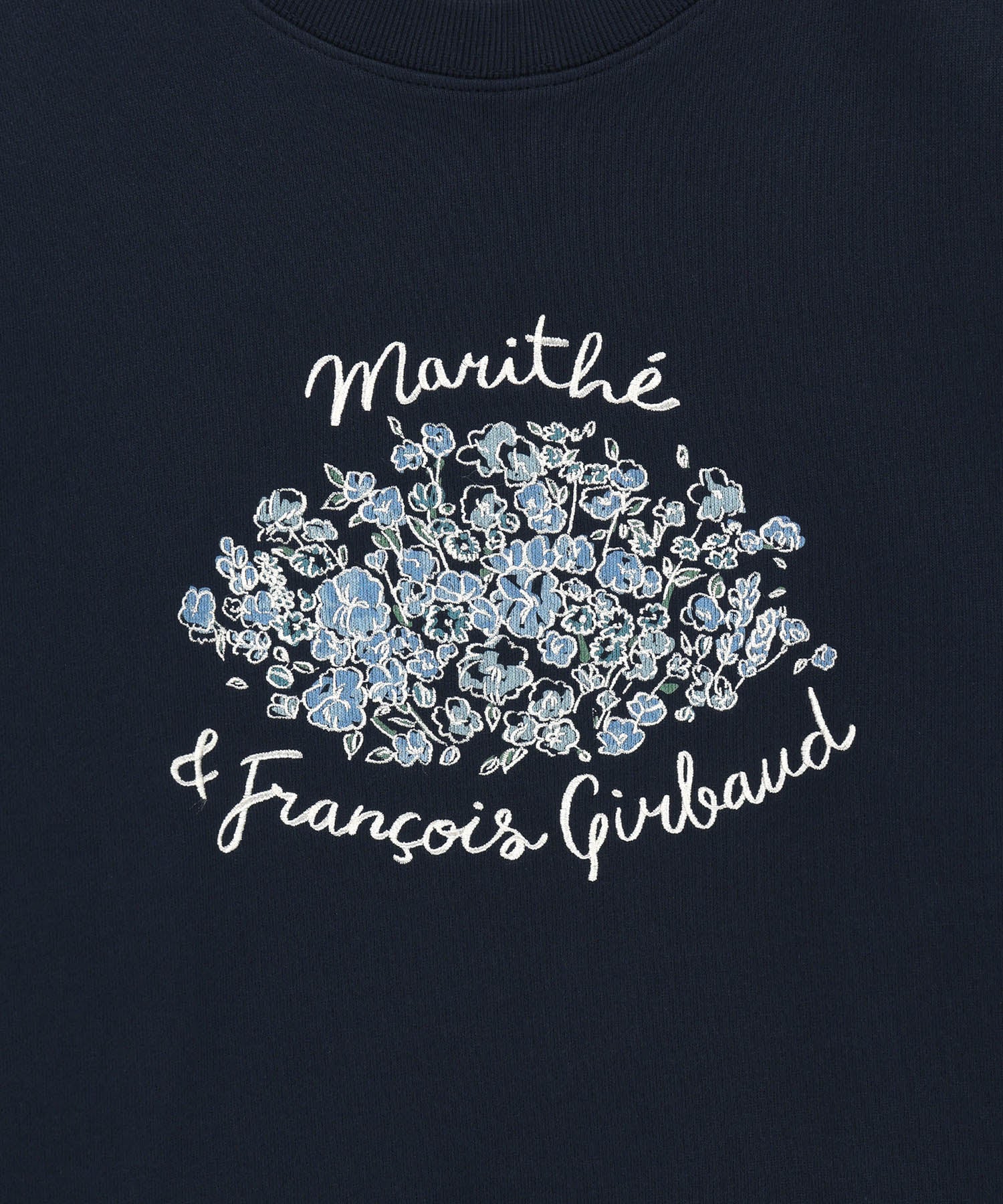 Marithe & Francois Girbaud - Bouquet Graphic Sweatshirt (Navy) product image 9 | TRAB K-Fashion Australia
