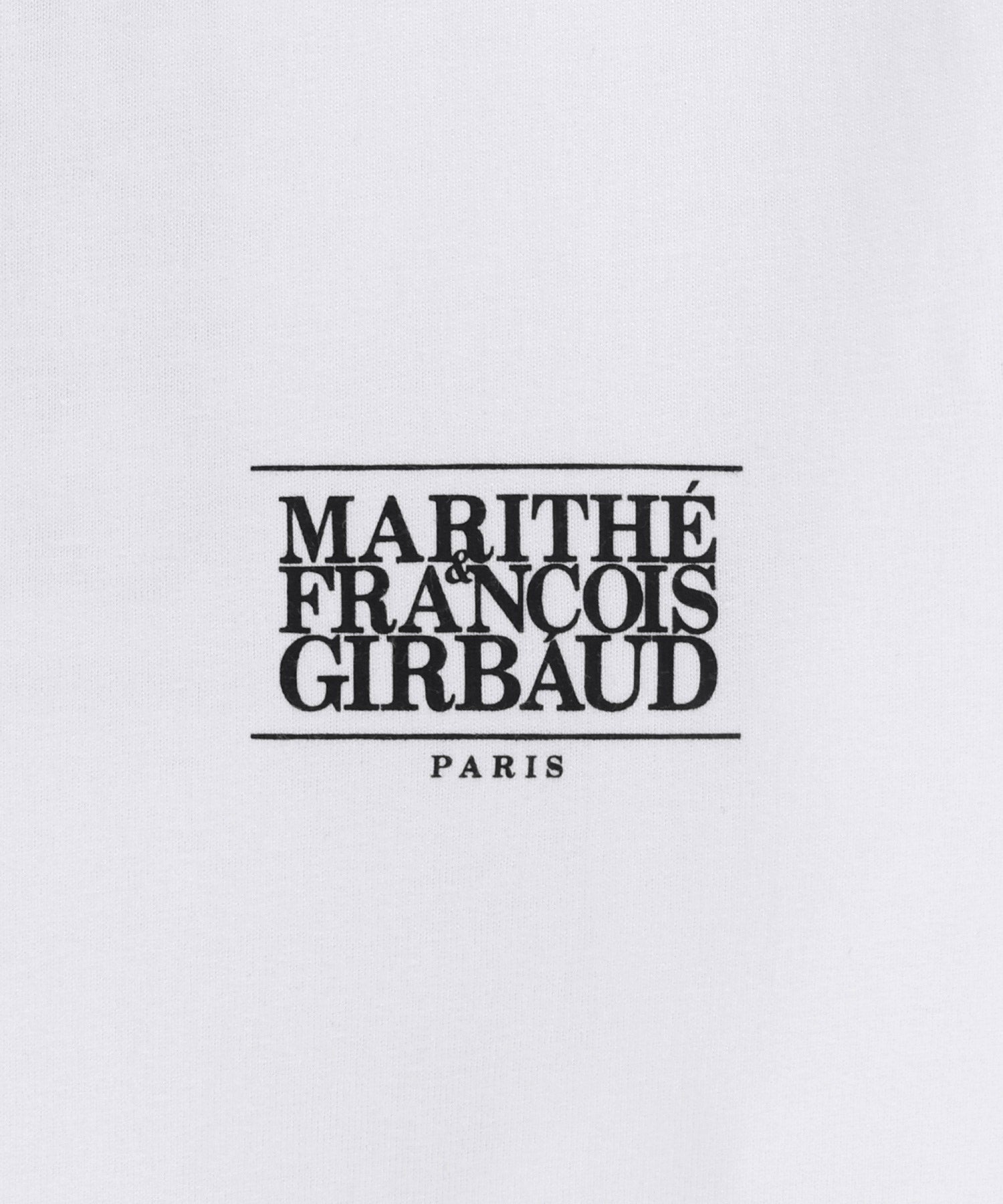 Marithe & Francois Girbaud - Back Classic Logo Long Sleeve Tee (White) product image 9 | TRAB K-Fashion Australia