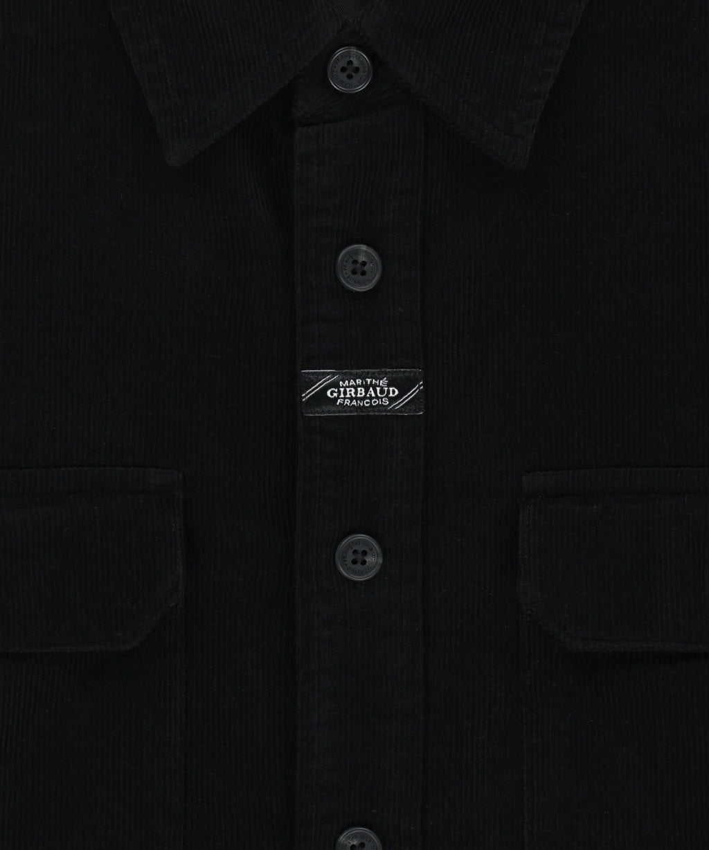 Marithe & Francois Girbaud - Classic Corduroy Shirt (Black) product image 9 | TRAB K-Fashion Australia